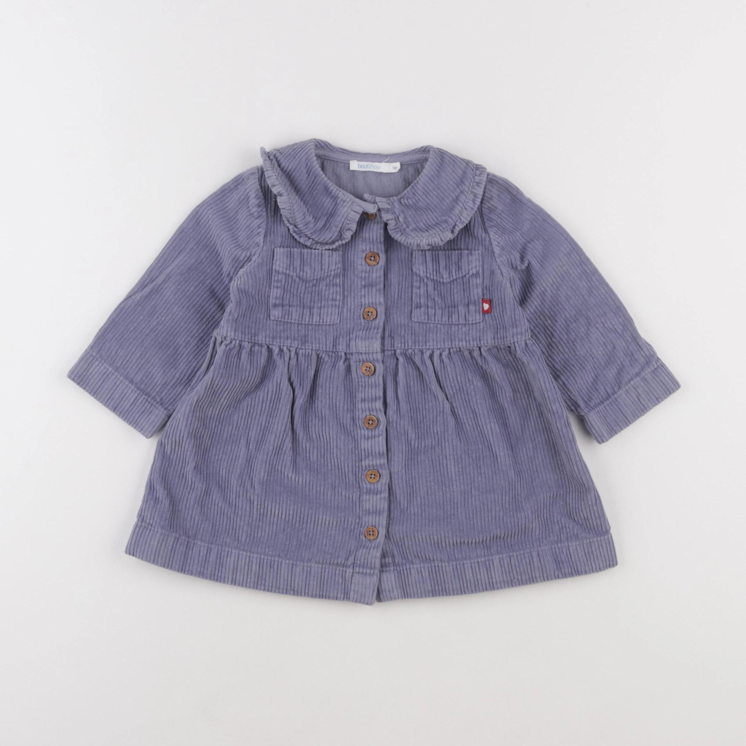 Boutchou - robe gris - 9 mois