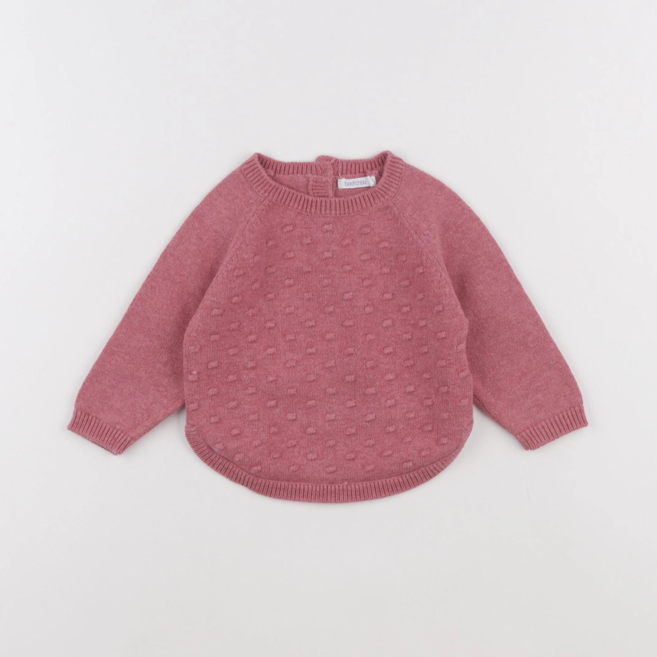 Boutchou - pull rose - 9 mois