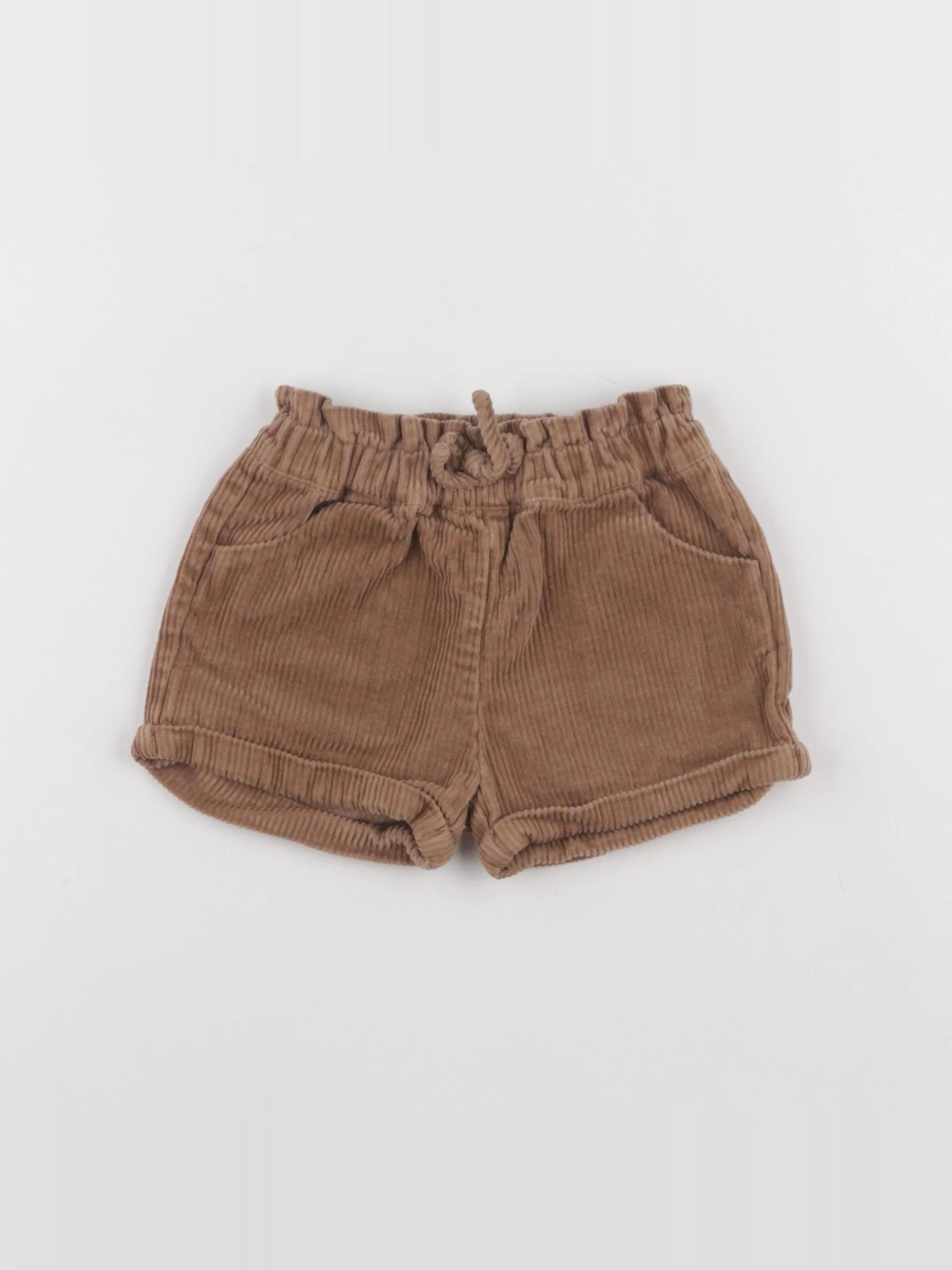 Vertbaudet - short marron - 9 mois