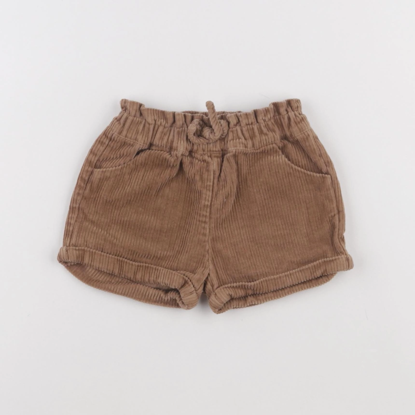 Vertbaudet - short marron - 9 mois