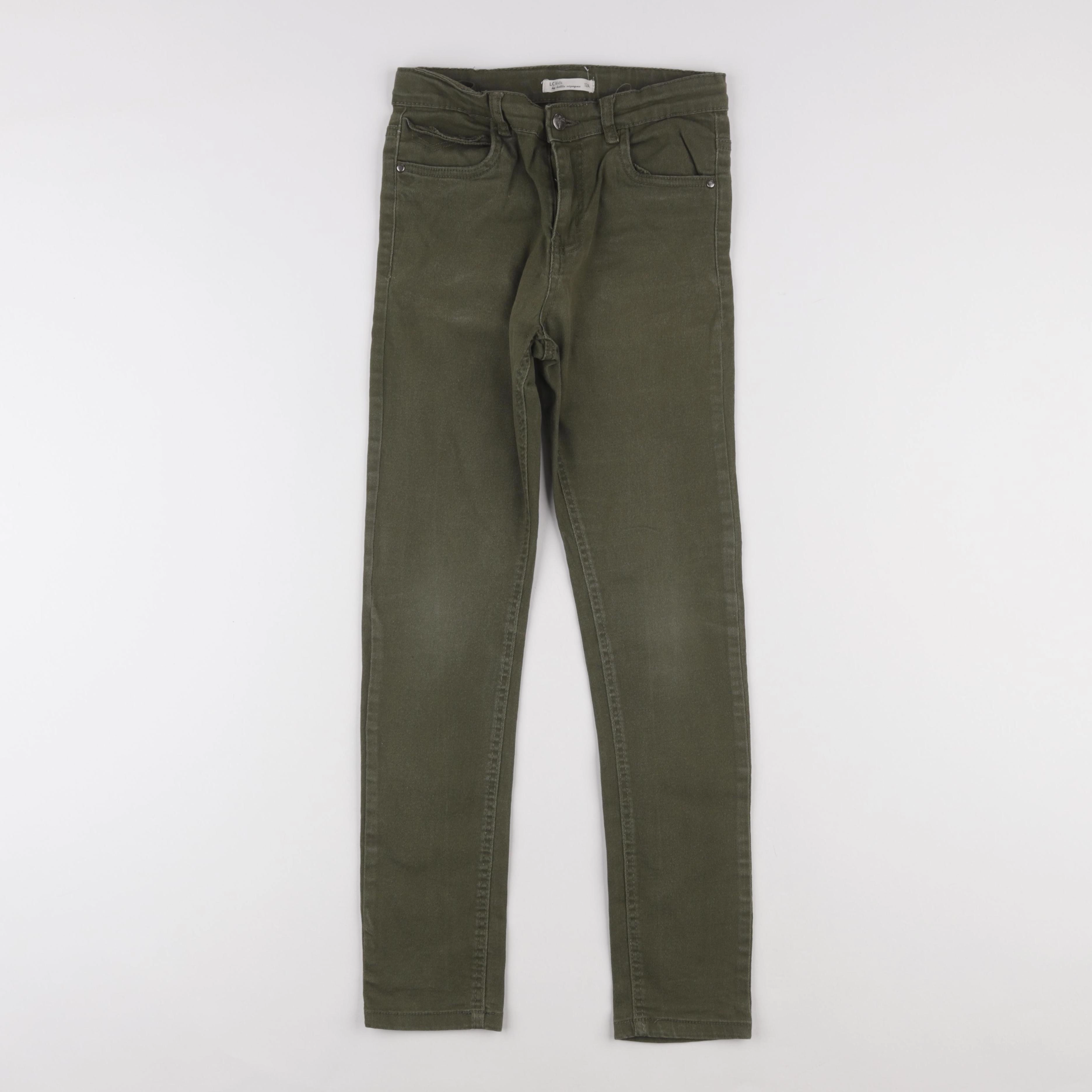 Little Cigogne - jean vert - 12 ans