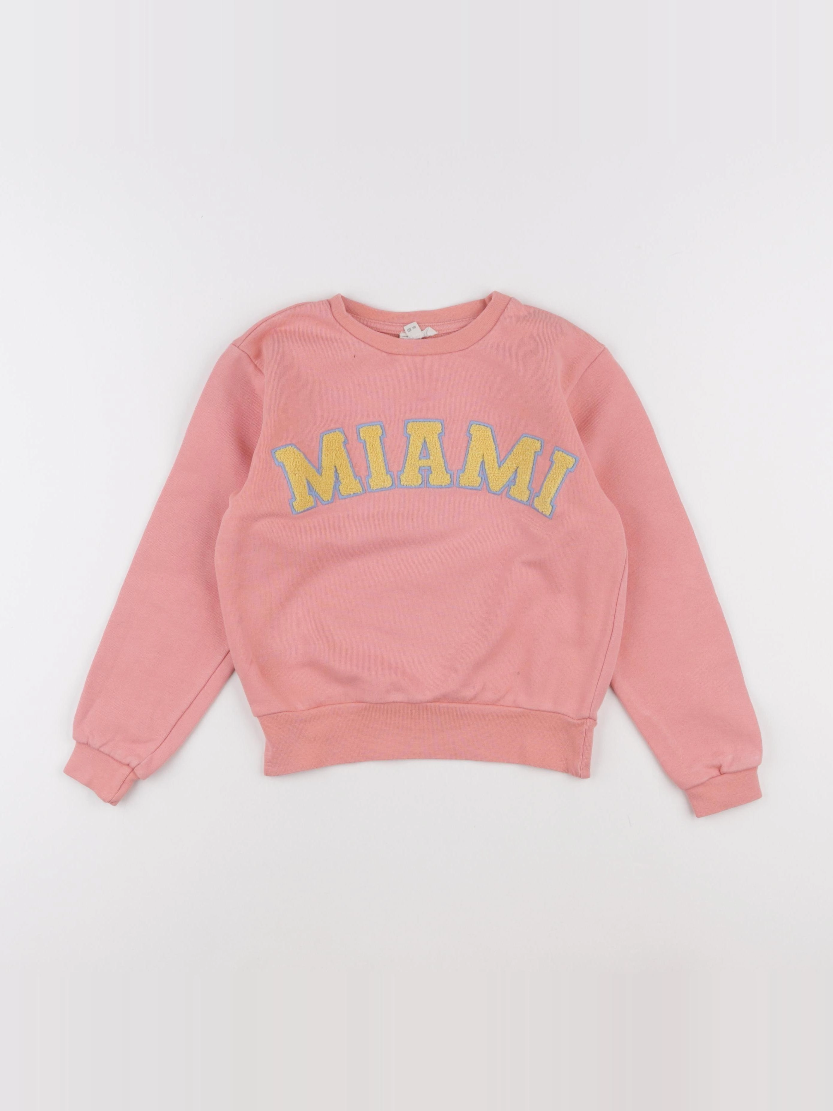 Little Cigogne - sweat rose - 8 ans