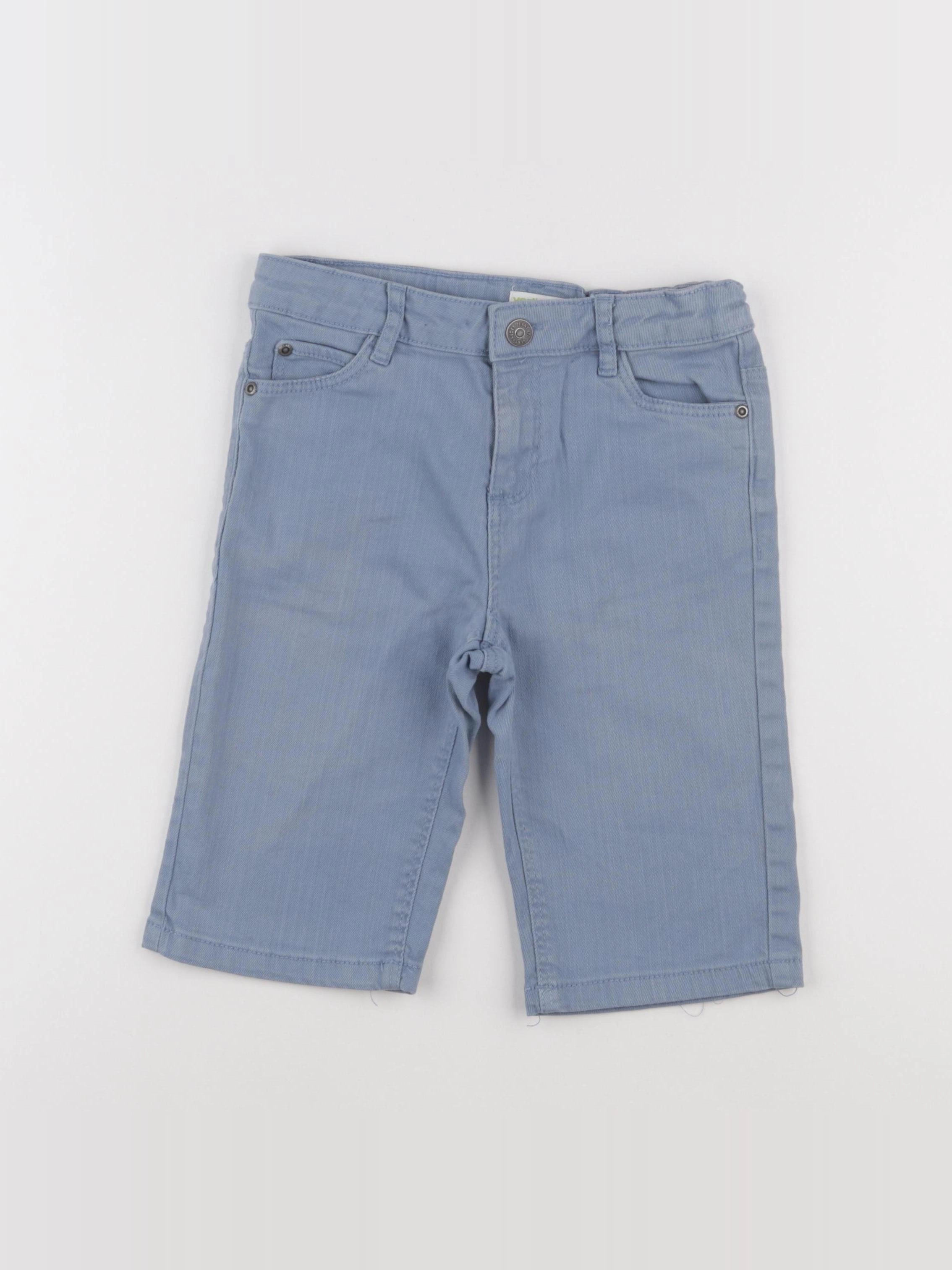 Vertbaudet - short bleu - 8 ans