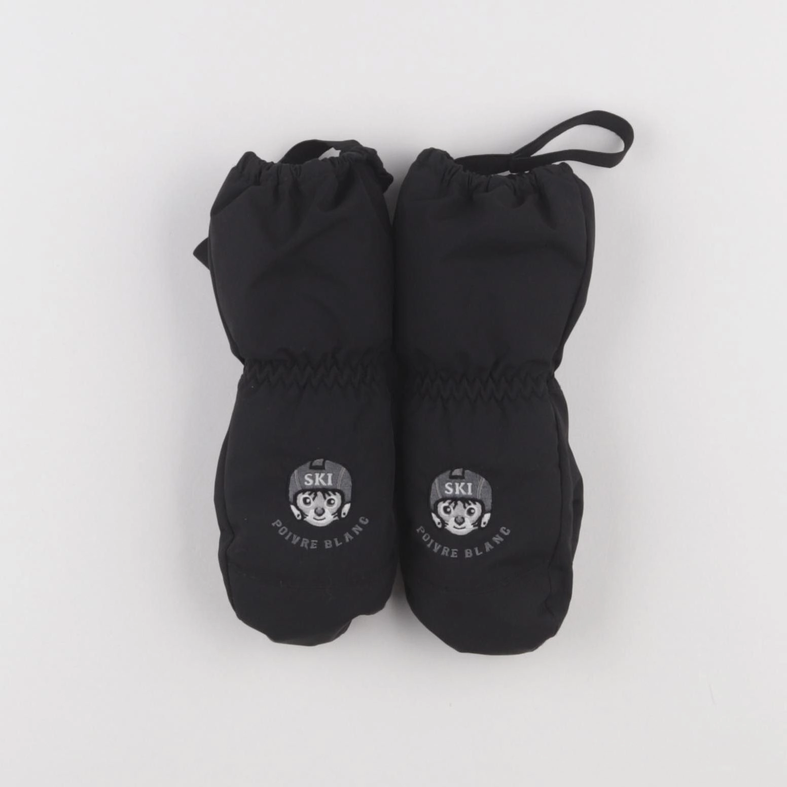 Poivre Blanc Ski - moufles de ski noir - 8 ans