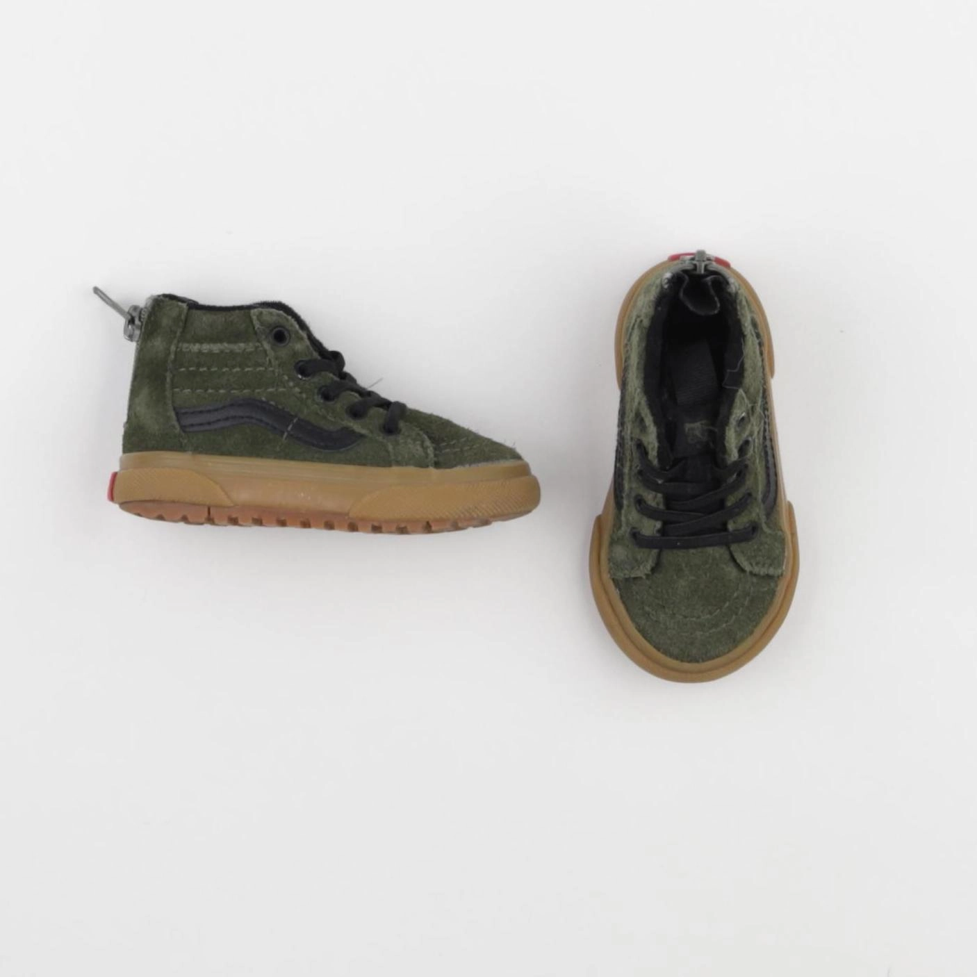Vans - tennis élastiqué vert - pointure 22