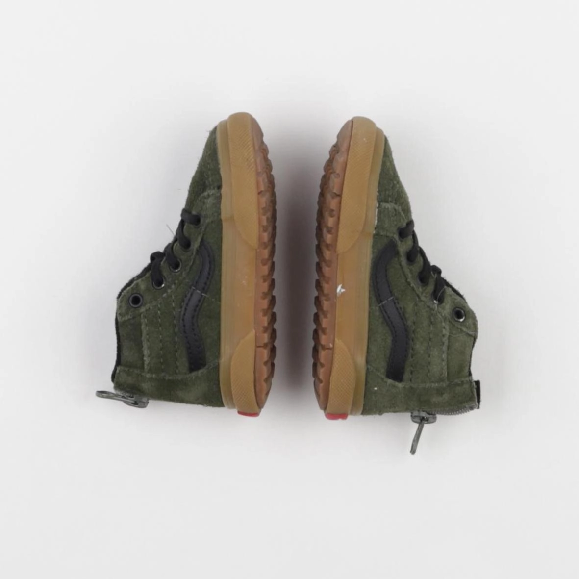 Vans - tennis élastiqué vert - pointure 22