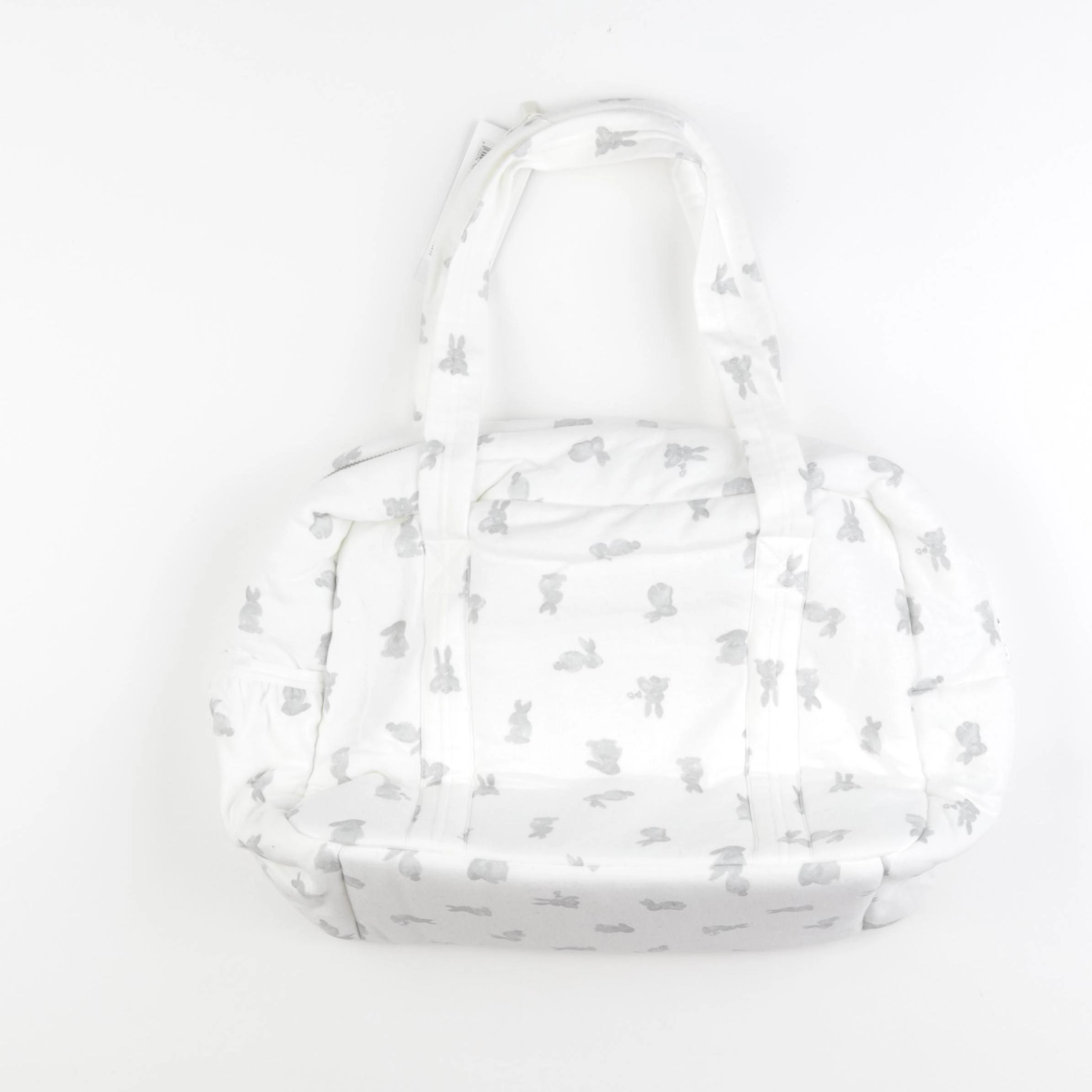 Petit Bateau - sac et tapis à langer blanc - 