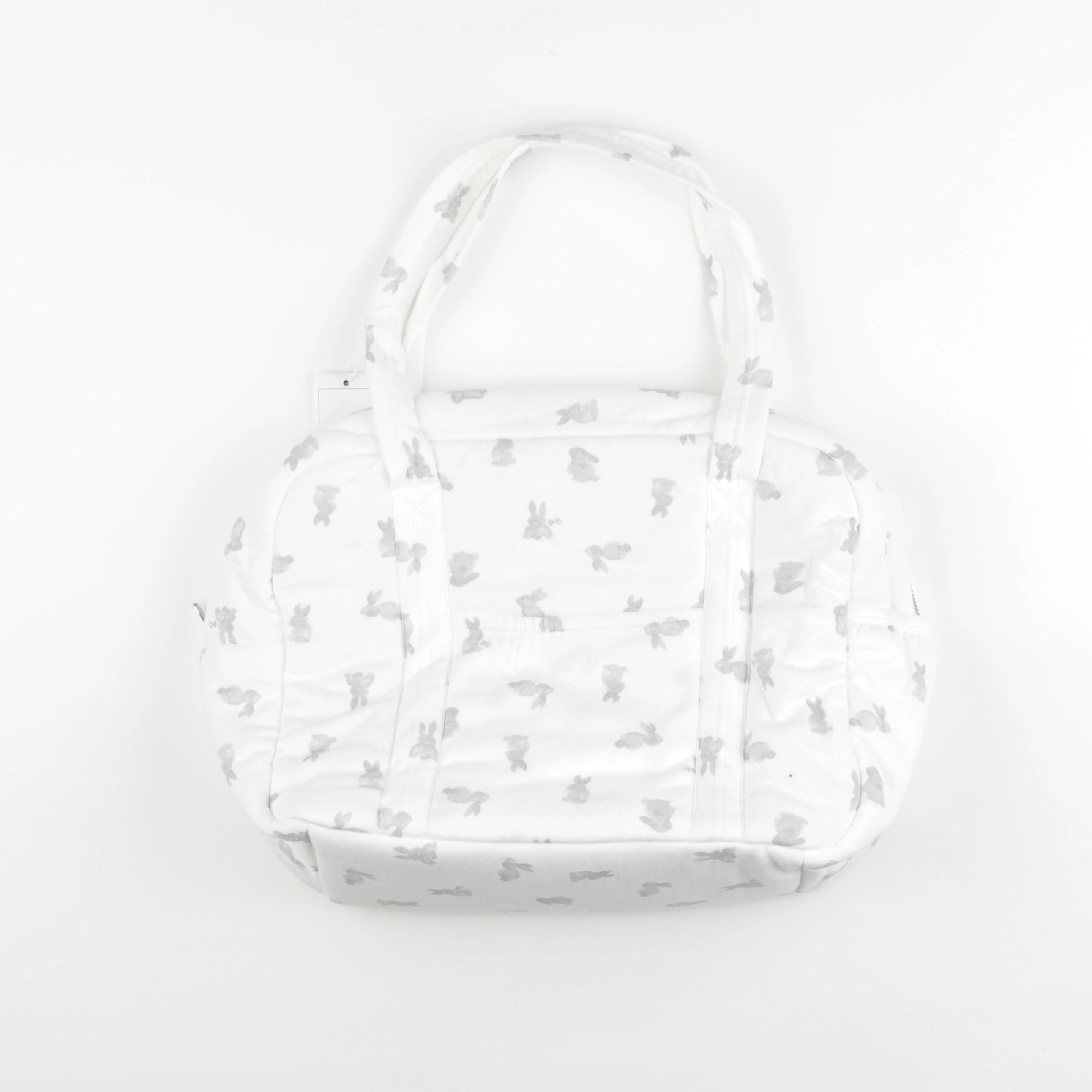 Petit Bateau - sac et tapis à langer blanc - 