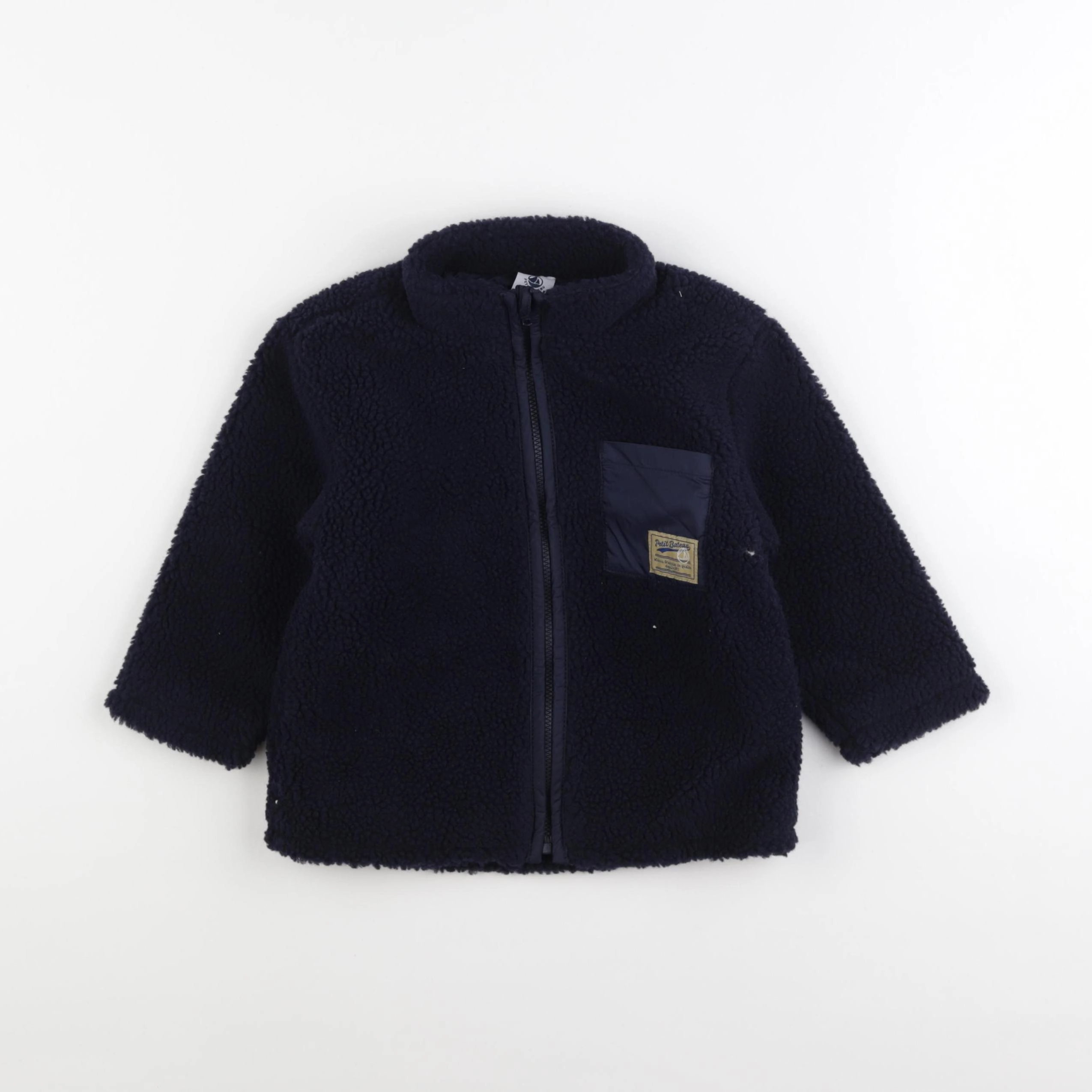 Petit Bateau - veste bleu - 36 mois