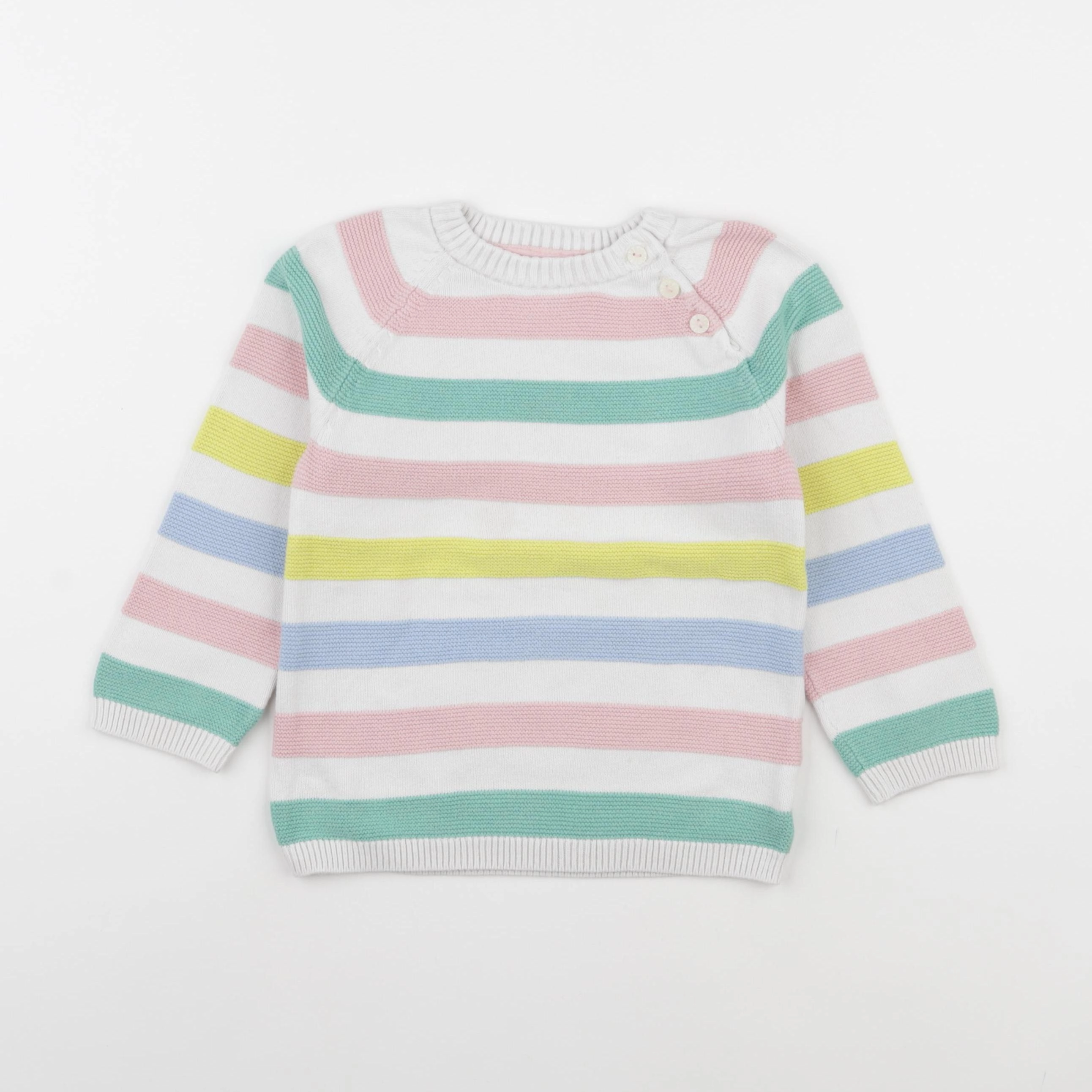 H&M - pull multicolore - 2/3 ans