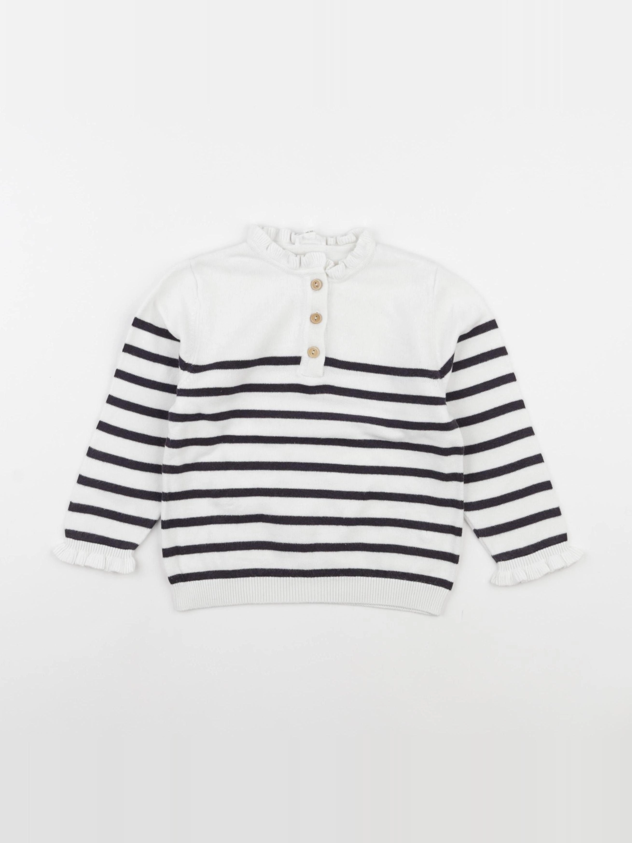Eden & Victor - pull blanc - 3 ans