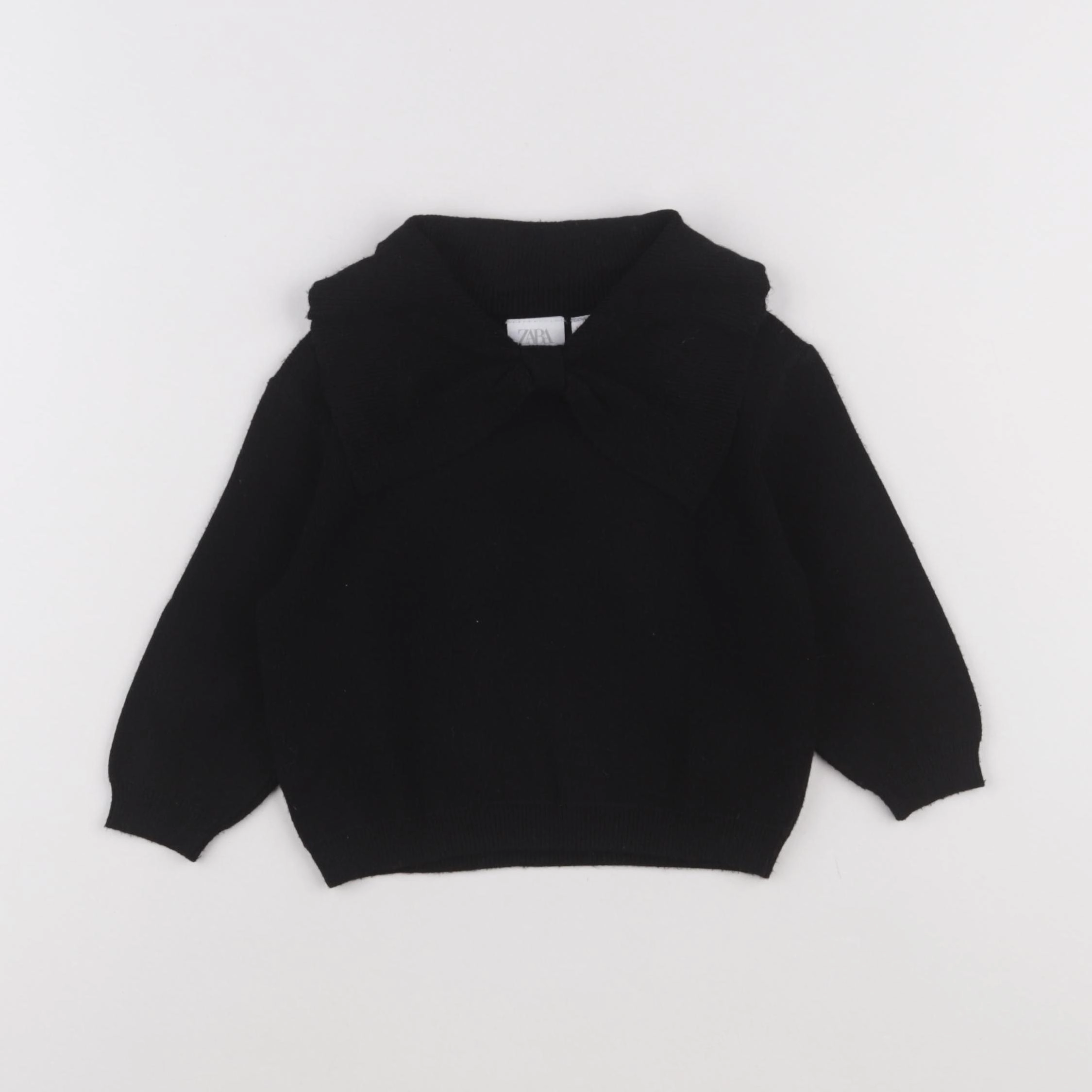 Zara - pull noir - 2 ans