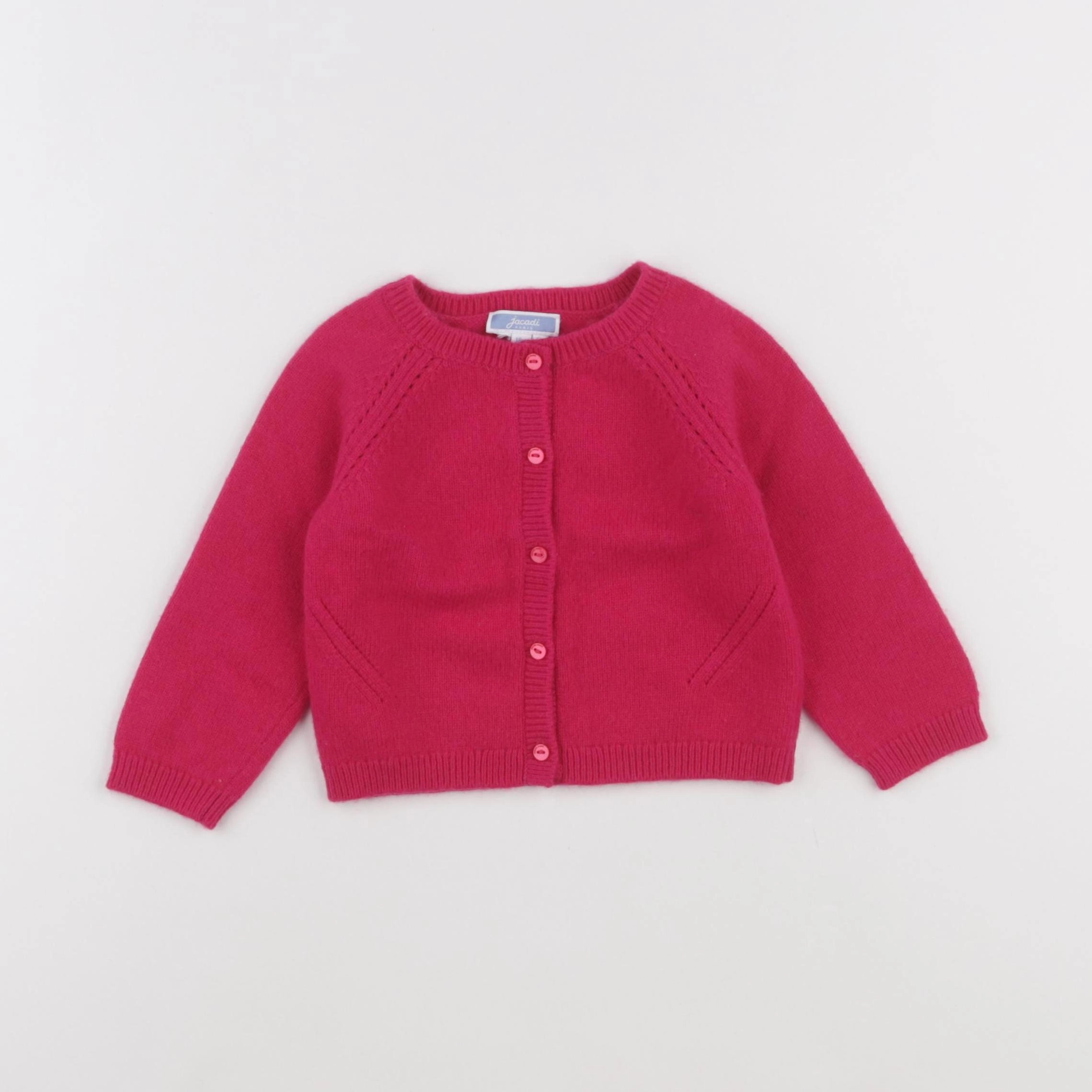 Jacadi - gilet rose - 18 mois