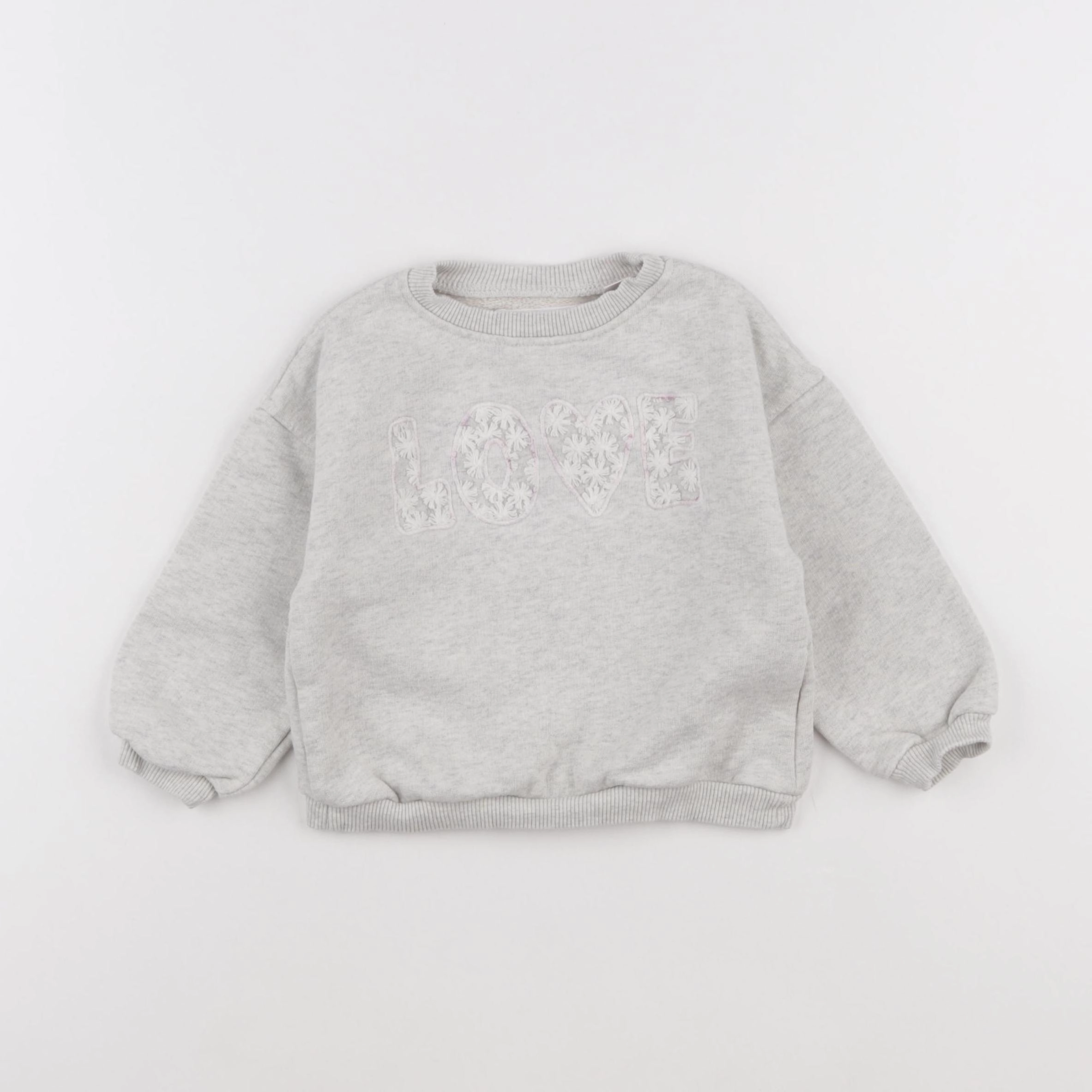 Zara - sweat gris - 2 ans