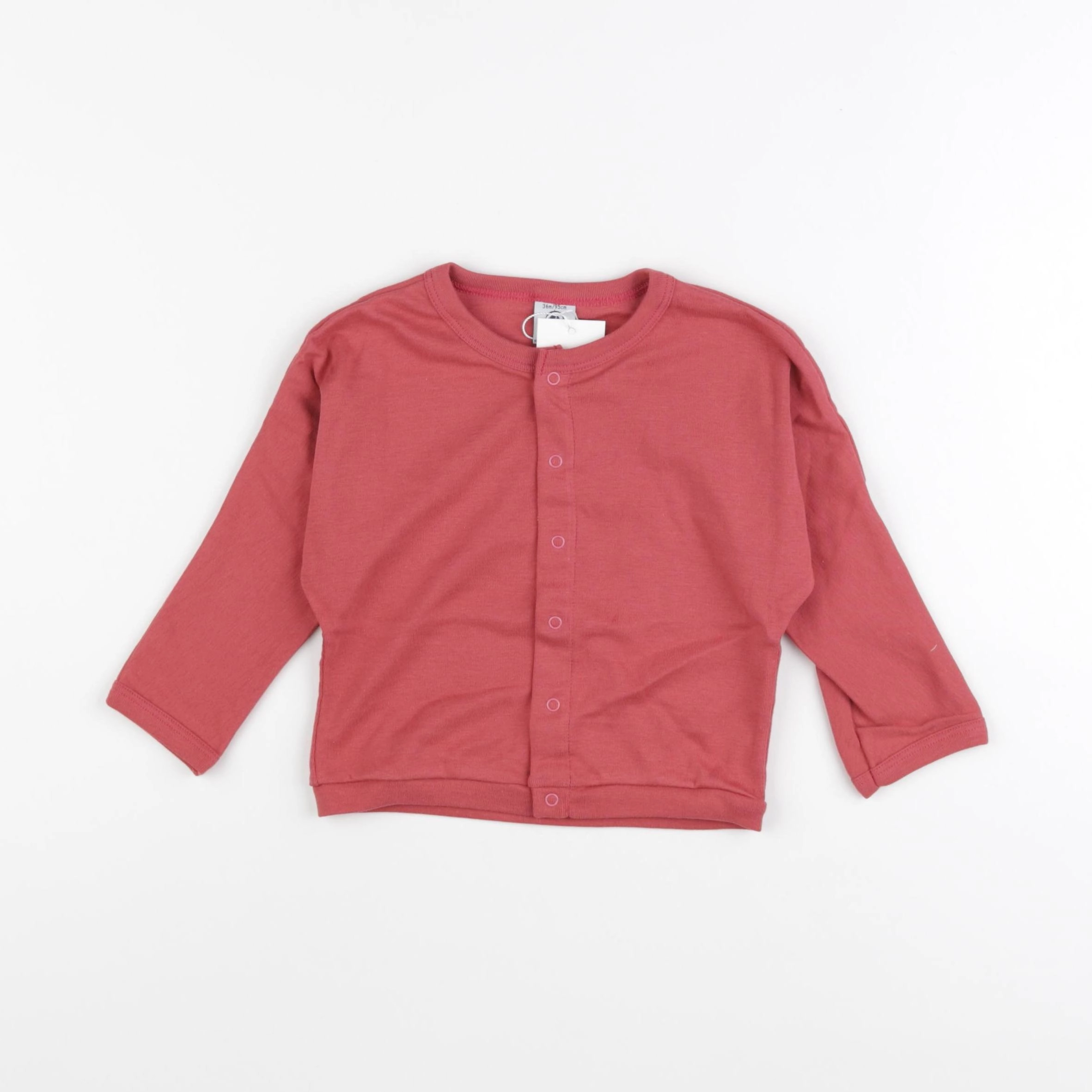 Petit Bateau - cardigan rose - 36 mois