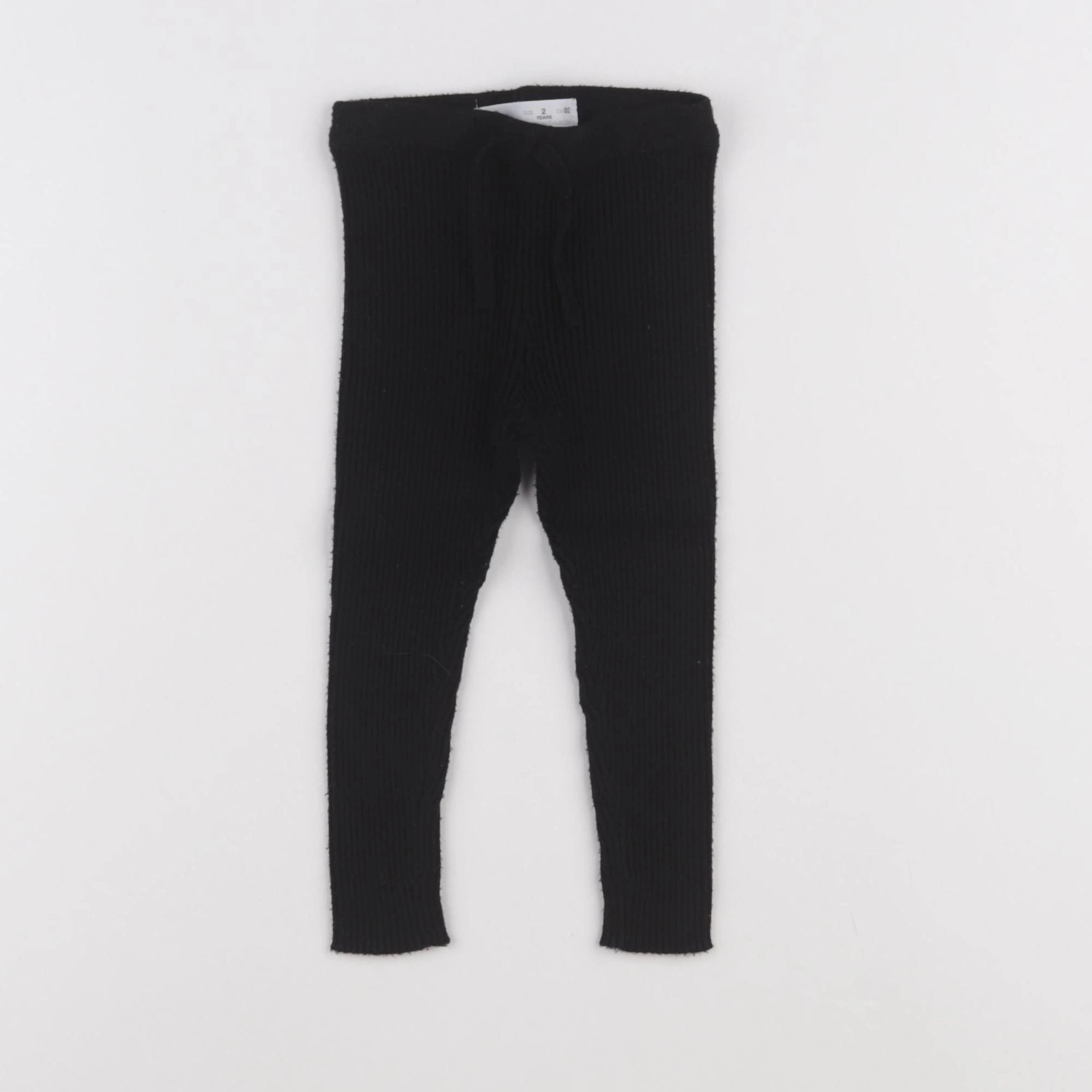 Zara - legging noir - 2 ans