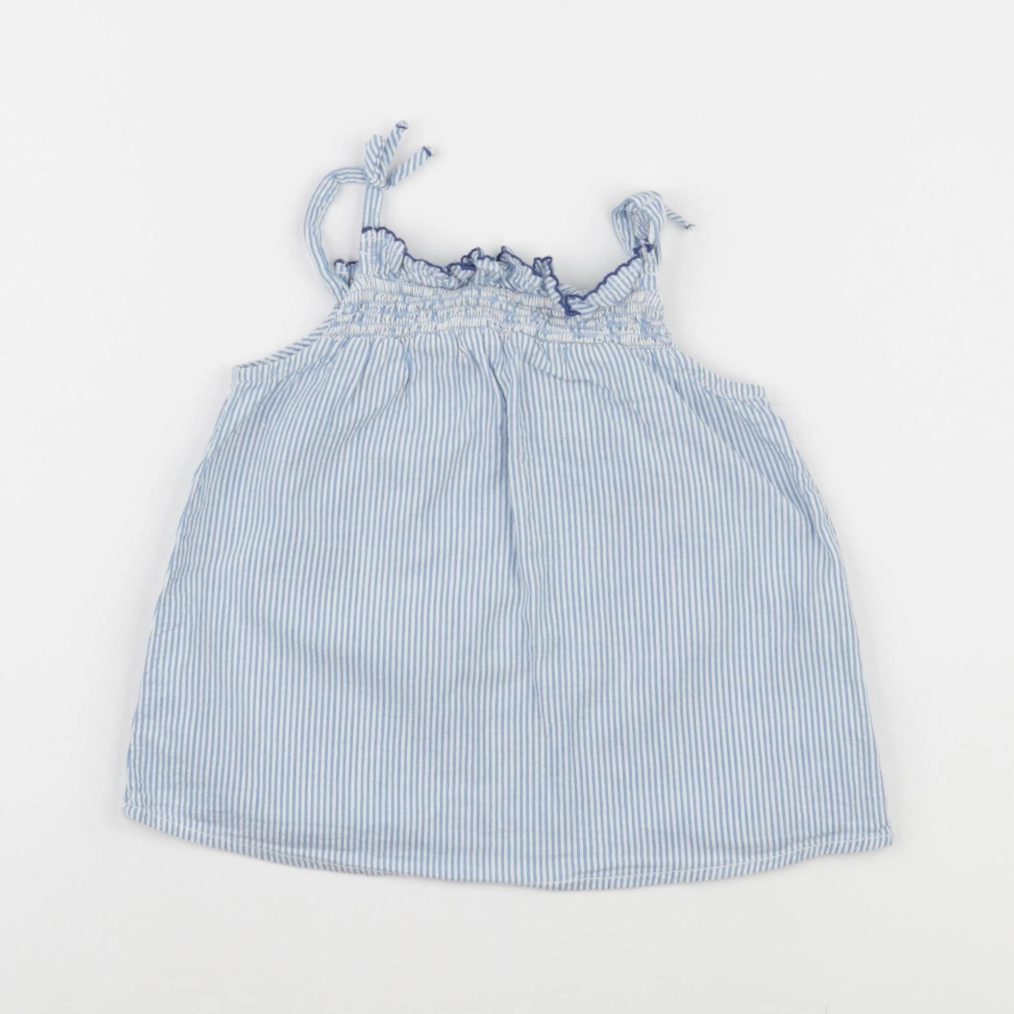 Zara - blouse bleu - 18/24 mois