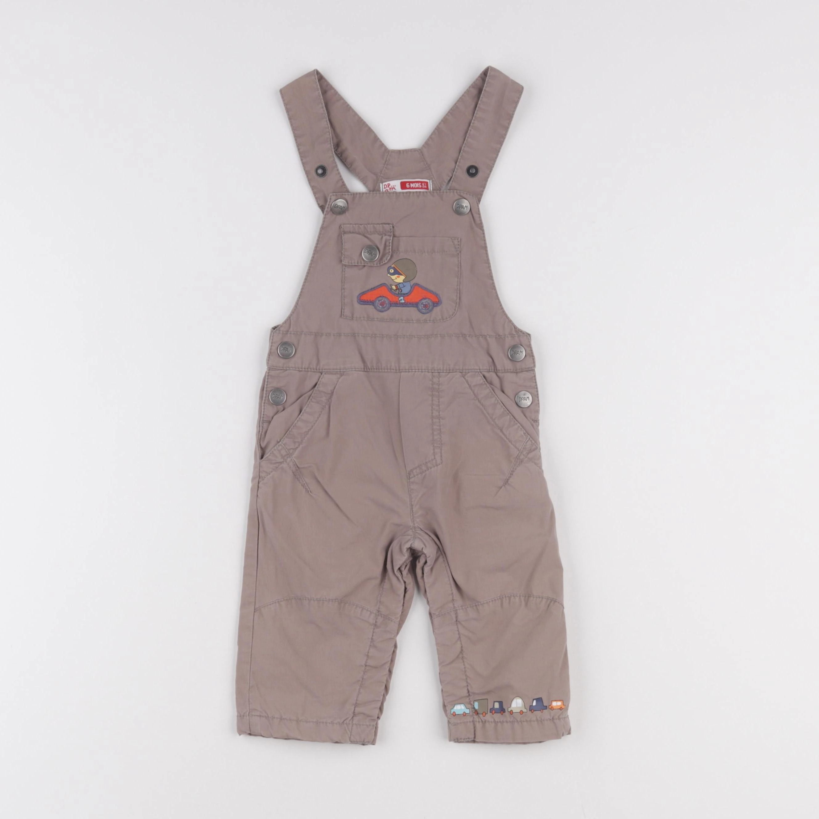 DPAM - salopette marron - 6 mois