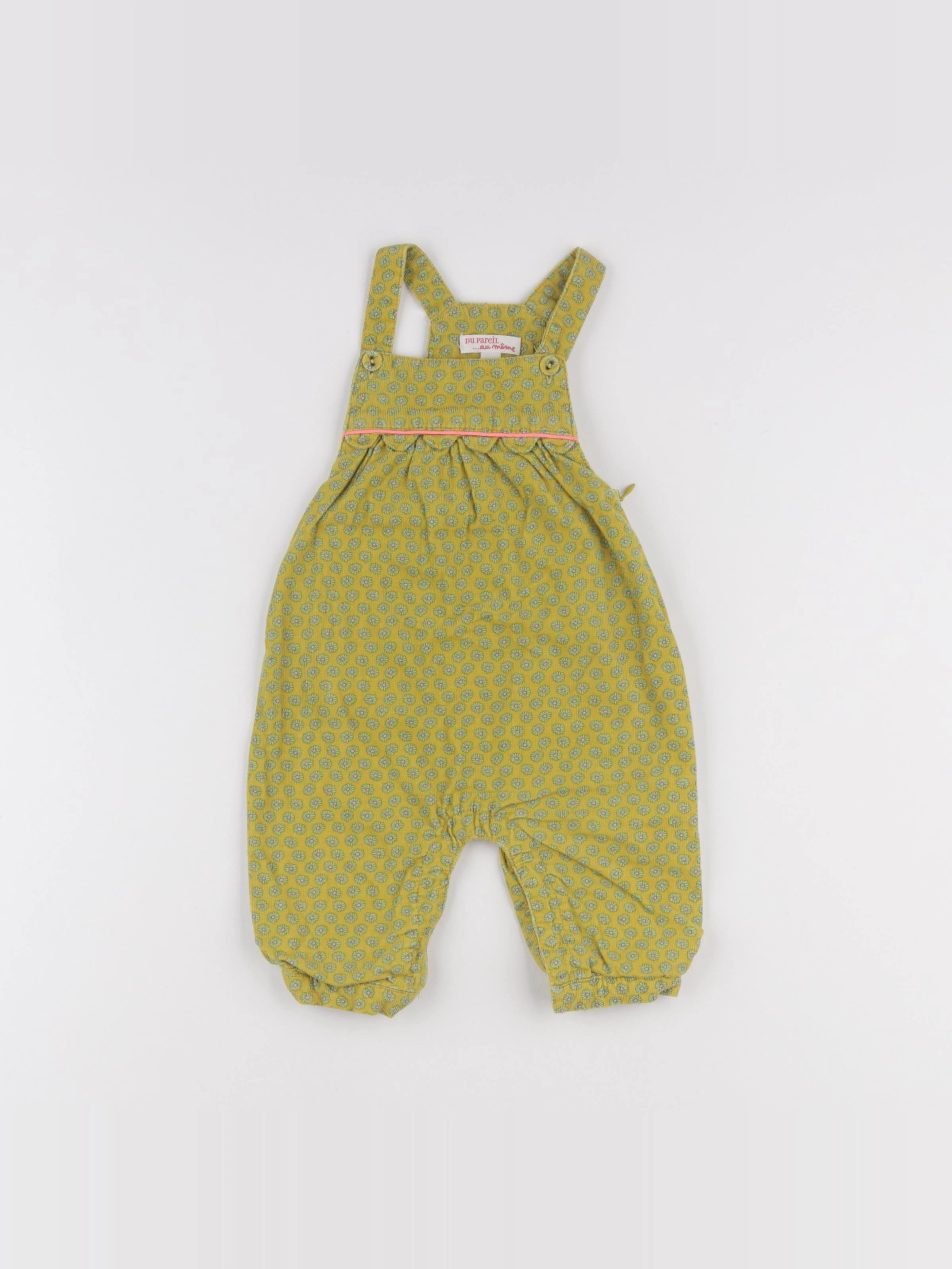 DPAM - combinaison jaune, vert - 6 mois