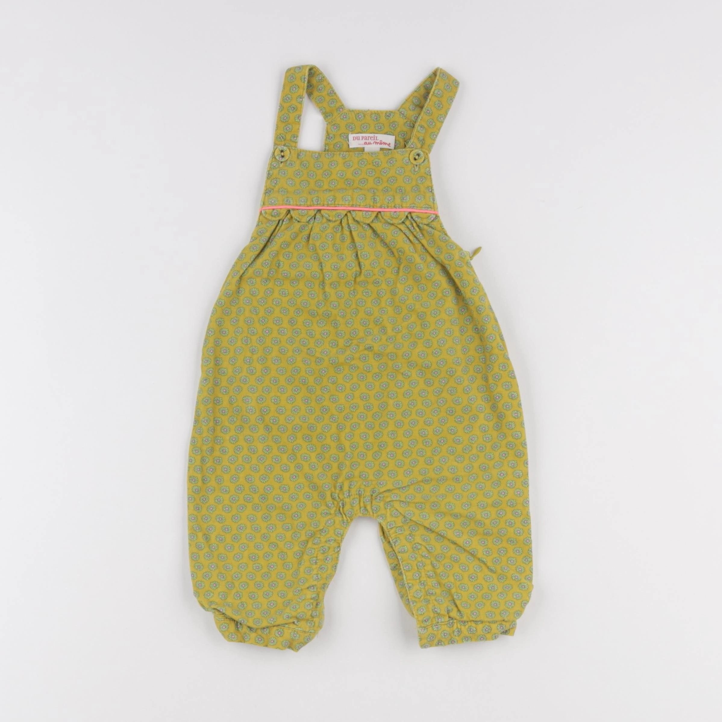 DPAM - combinaison jaune, vert - 6 mois