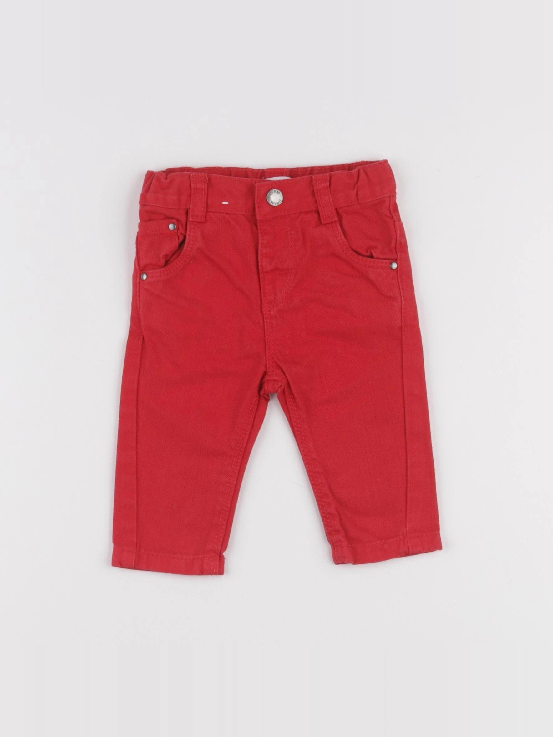 DPAM - jean rouge - 3 mois