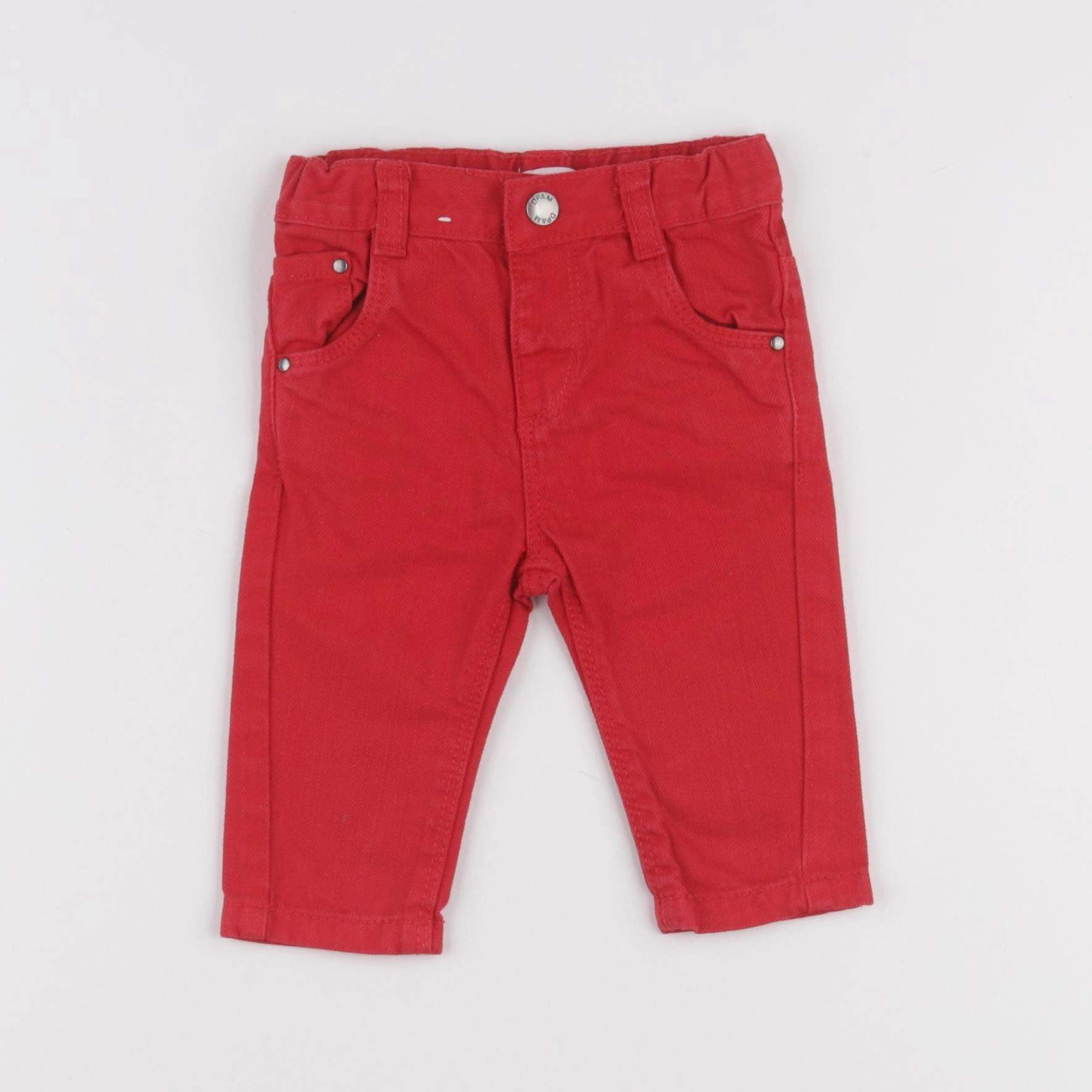 DPAM - jean rouge - 3 mois