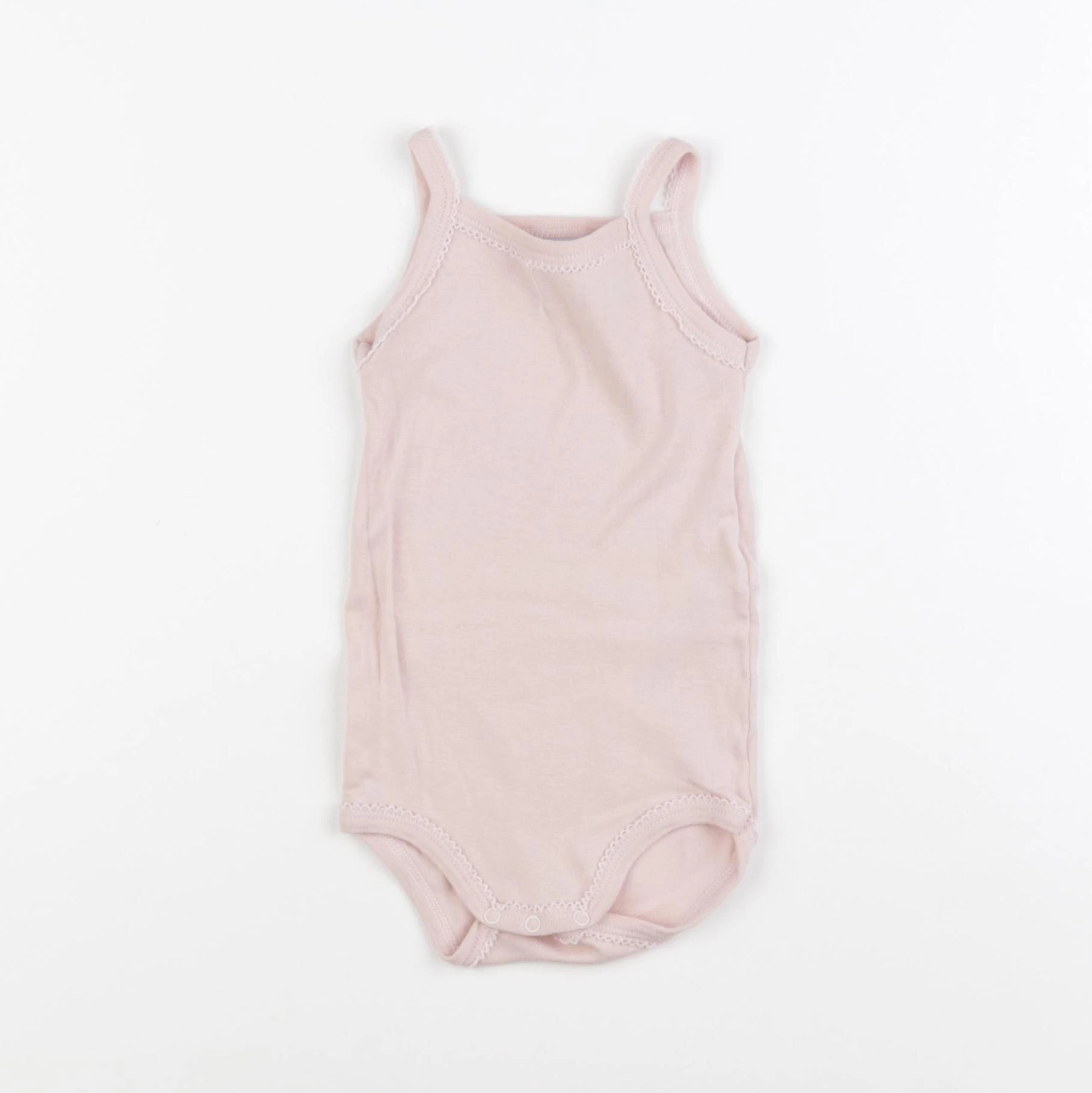 Petit Bateau - body rose - 6 mois
