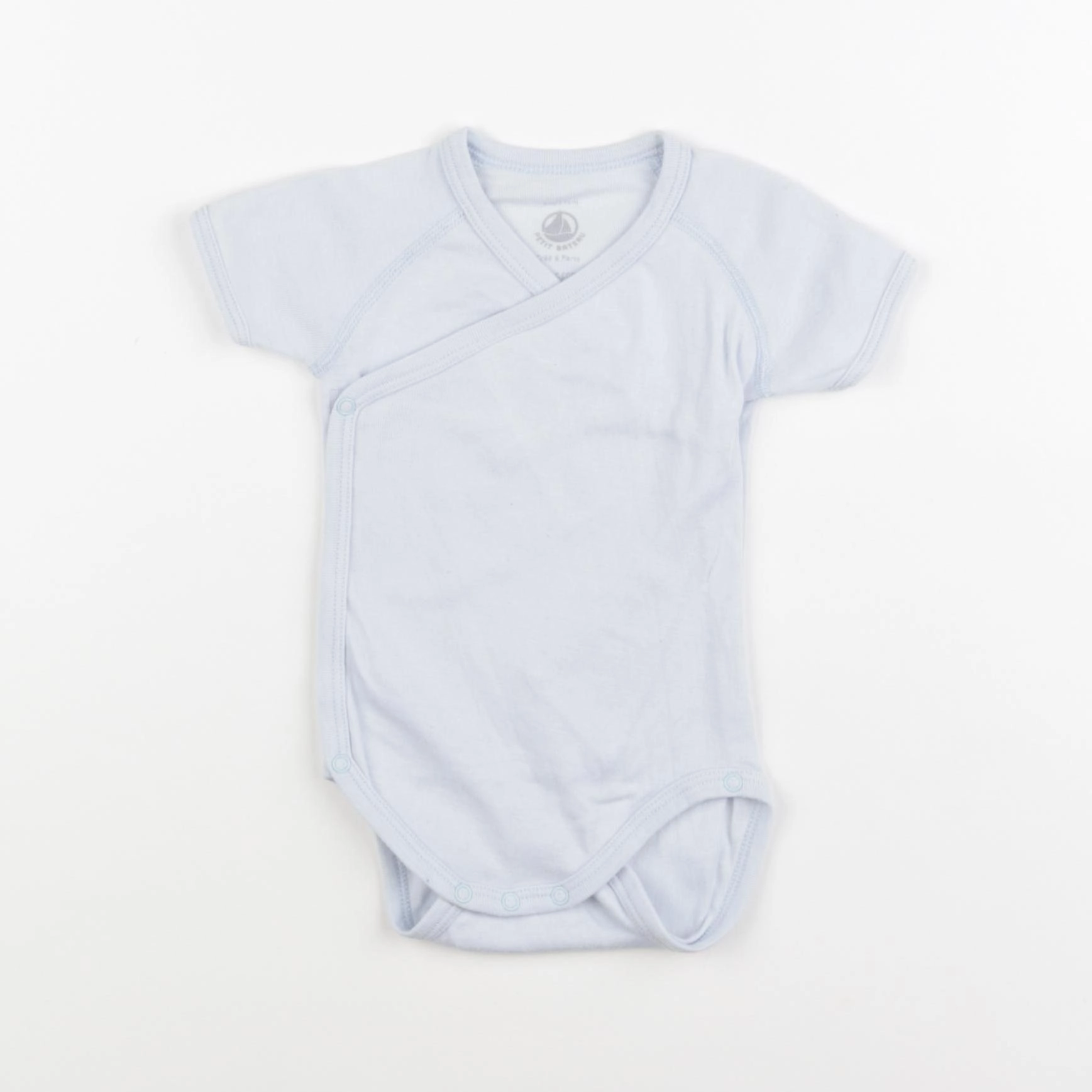 Petit Bateau - body bleu - 6 mois