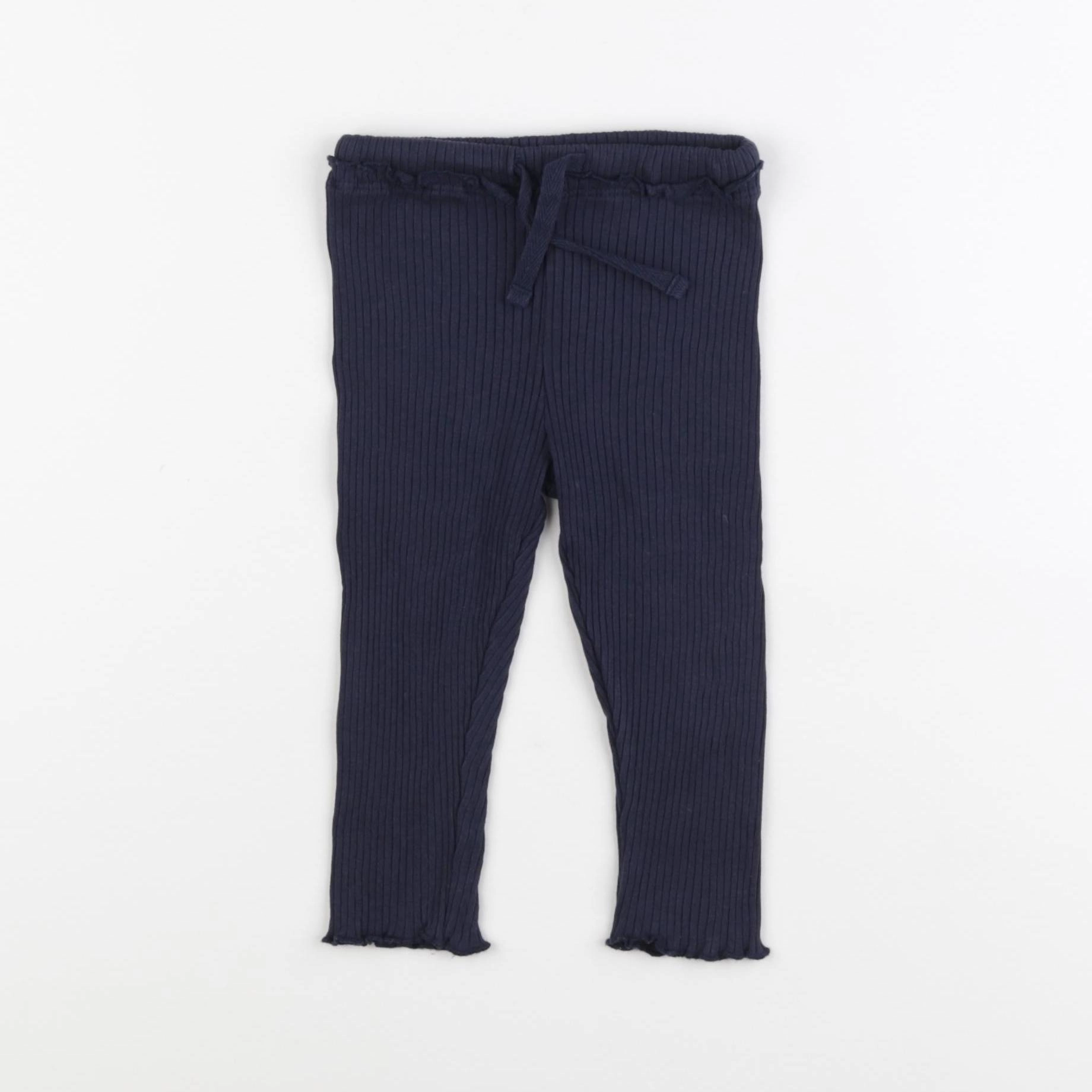 Boutchou - legging bleu - 9 mois