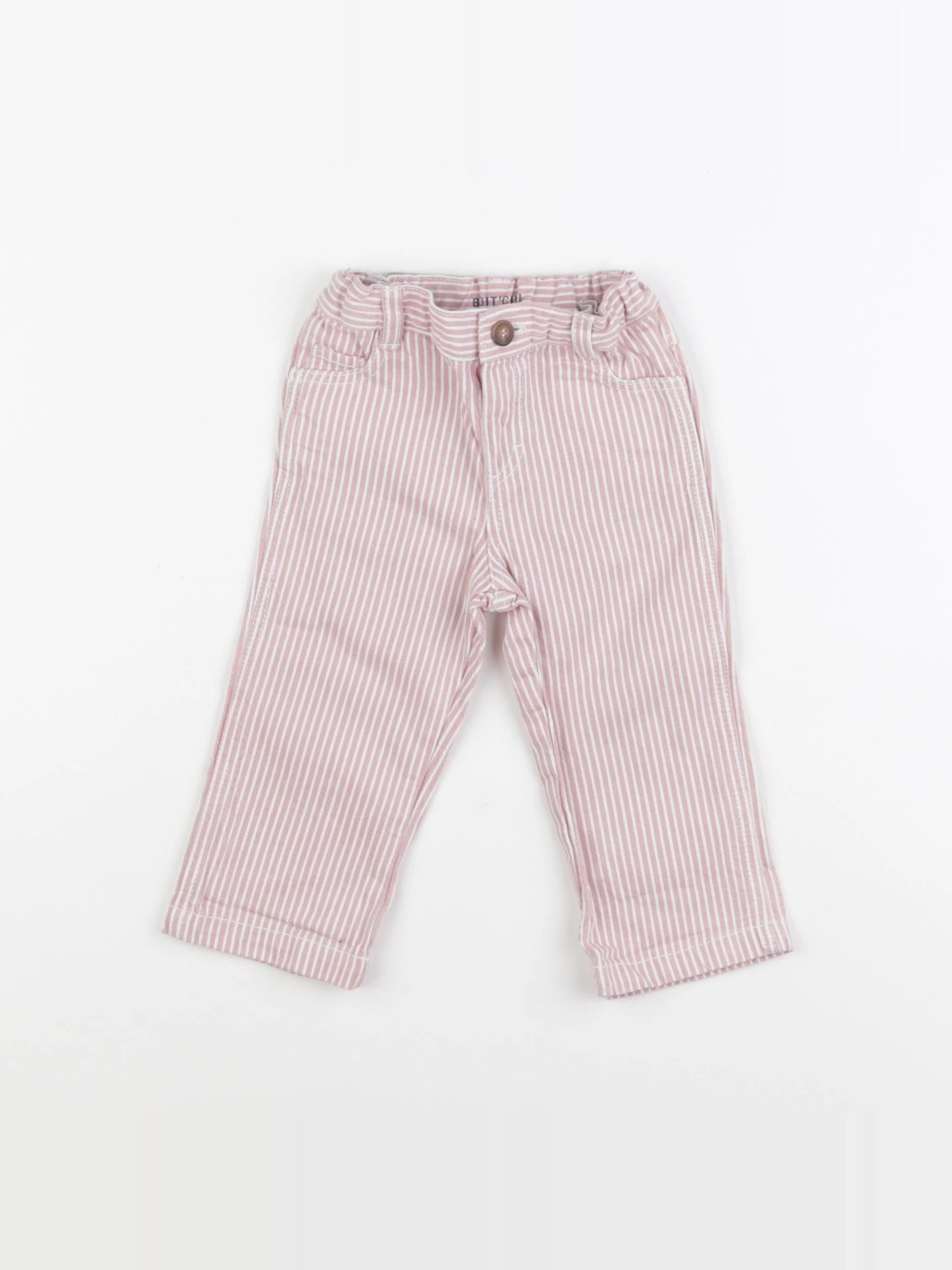 Boutchou - pantalon rose - 6 mois