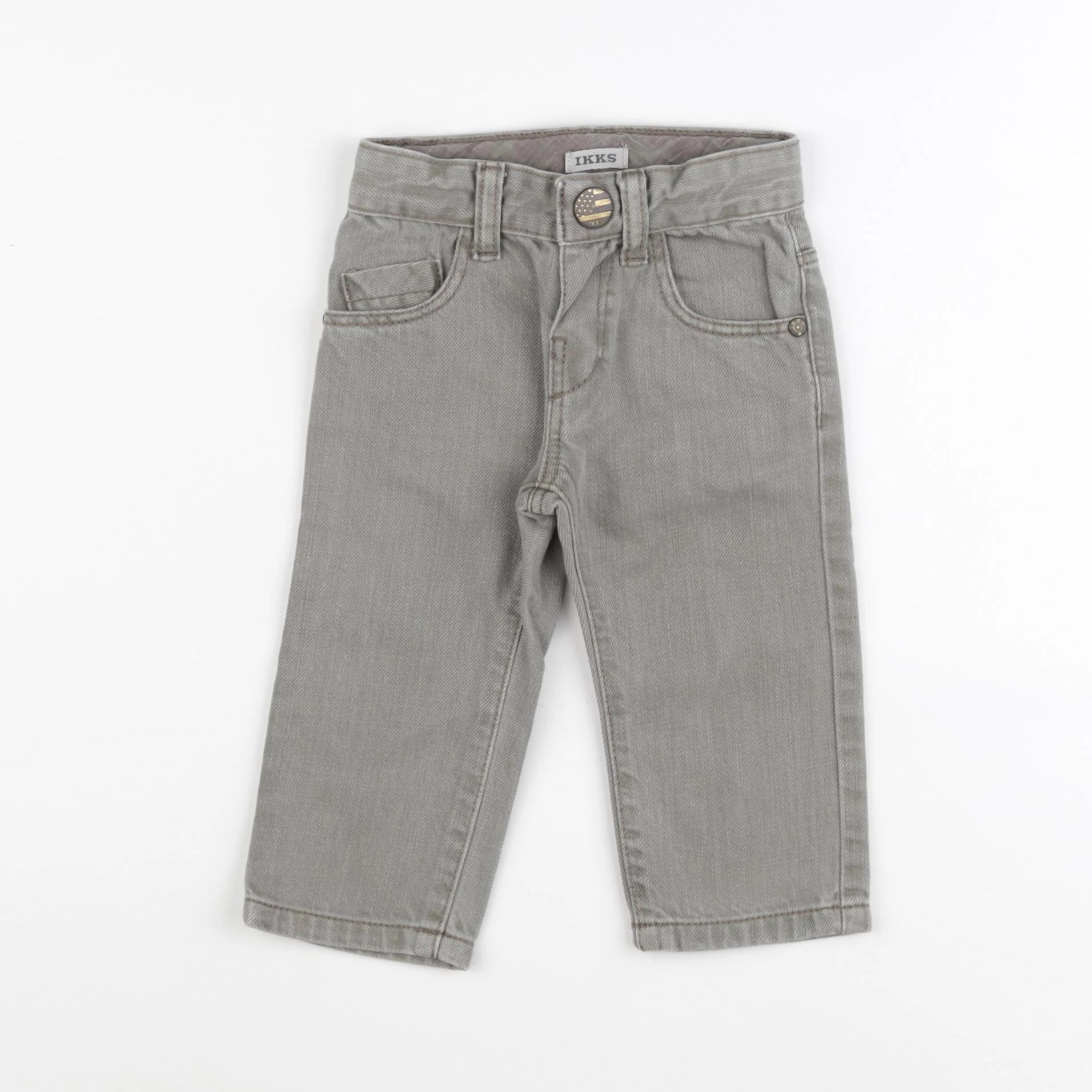 IKKS - jean vert - 12 mois