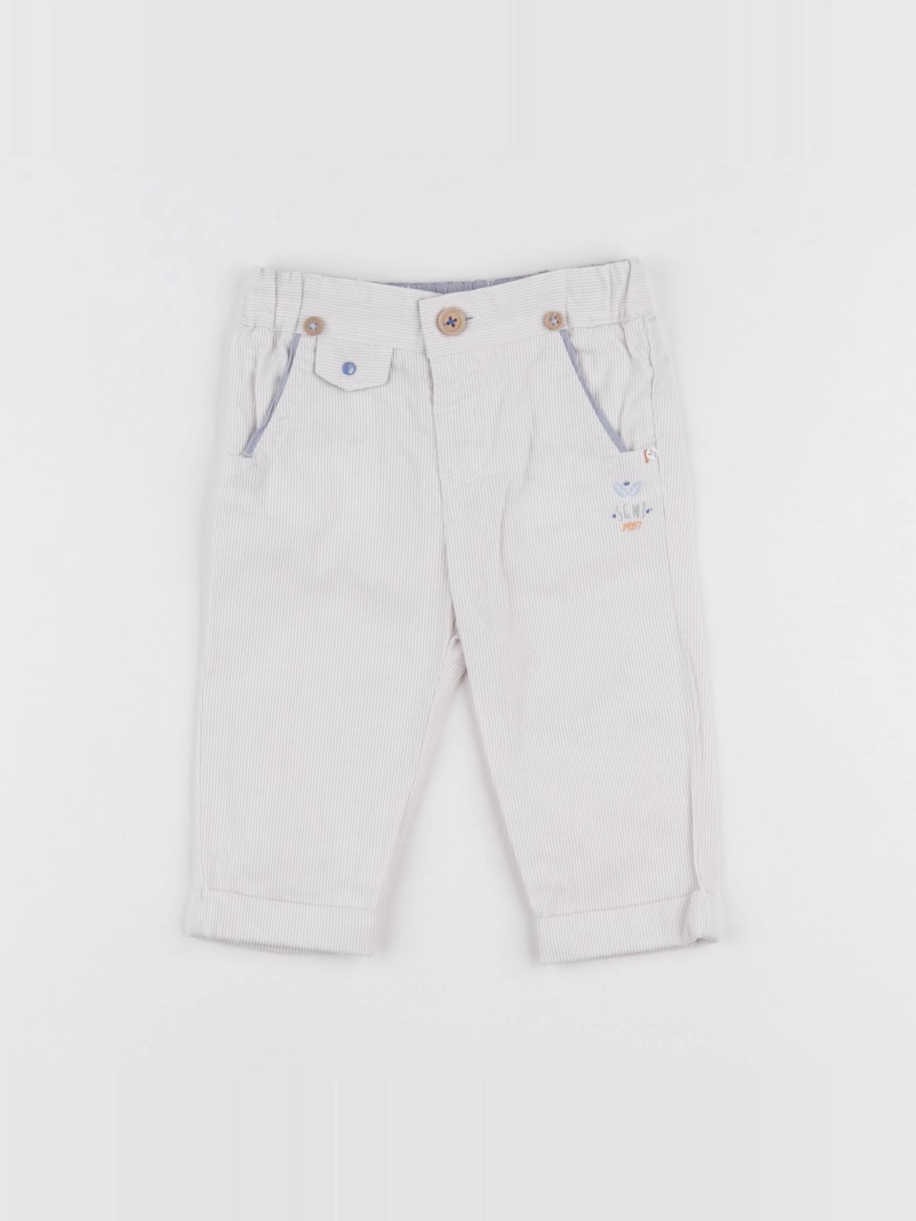 Sergent Major - pantalon beige - 6 mois