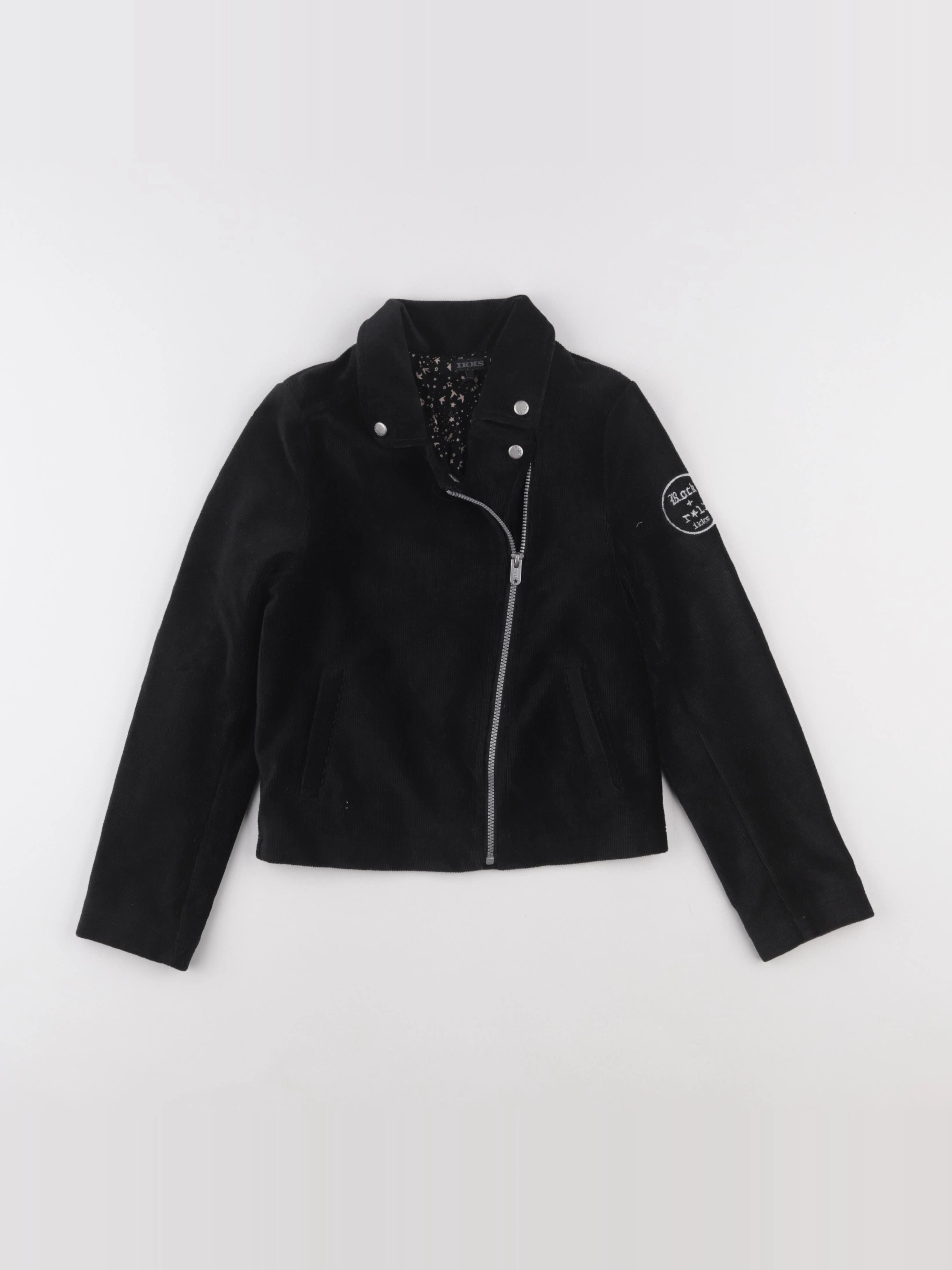 IKKS - veste noir - 8 ans