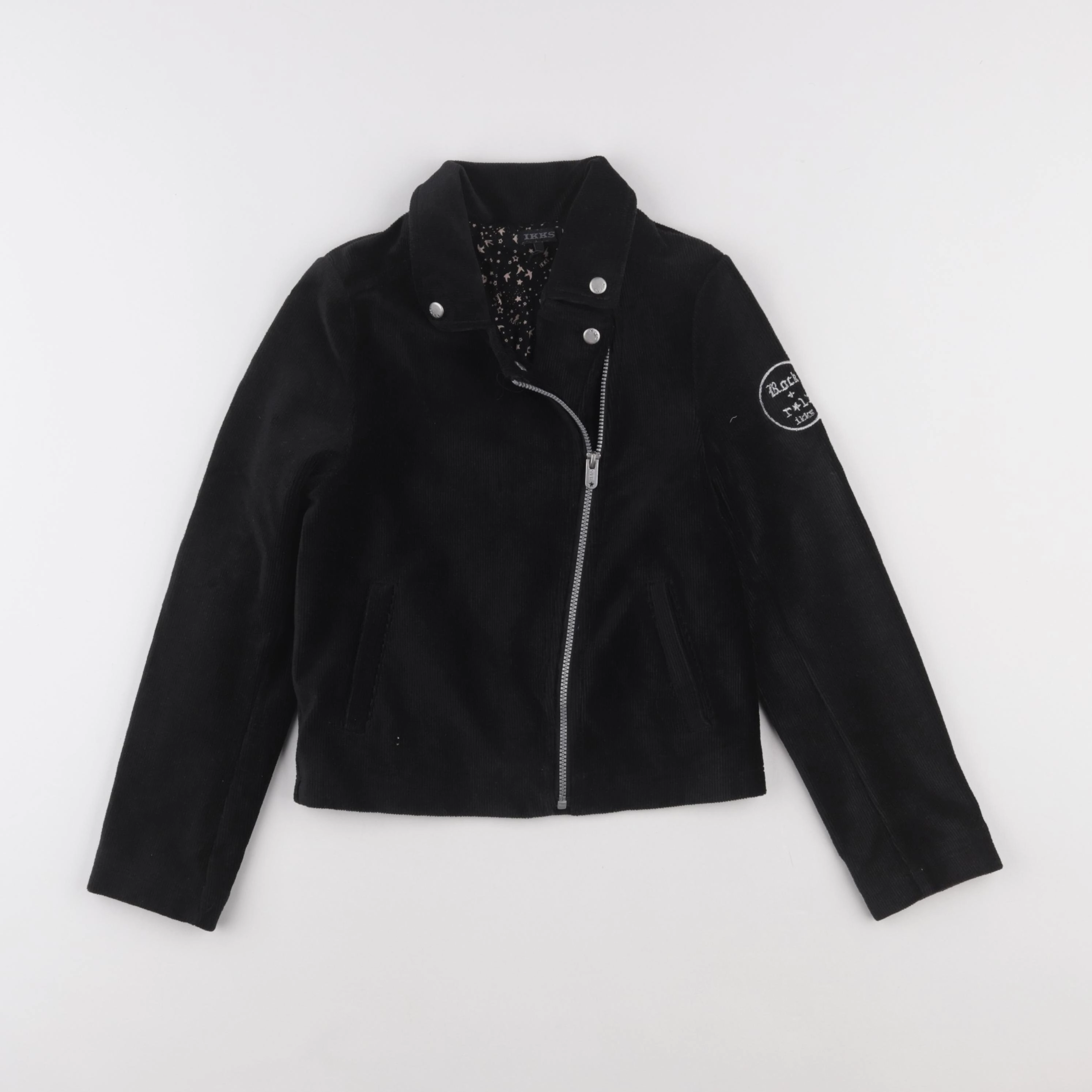 IKKS - veste noir - 8 ans