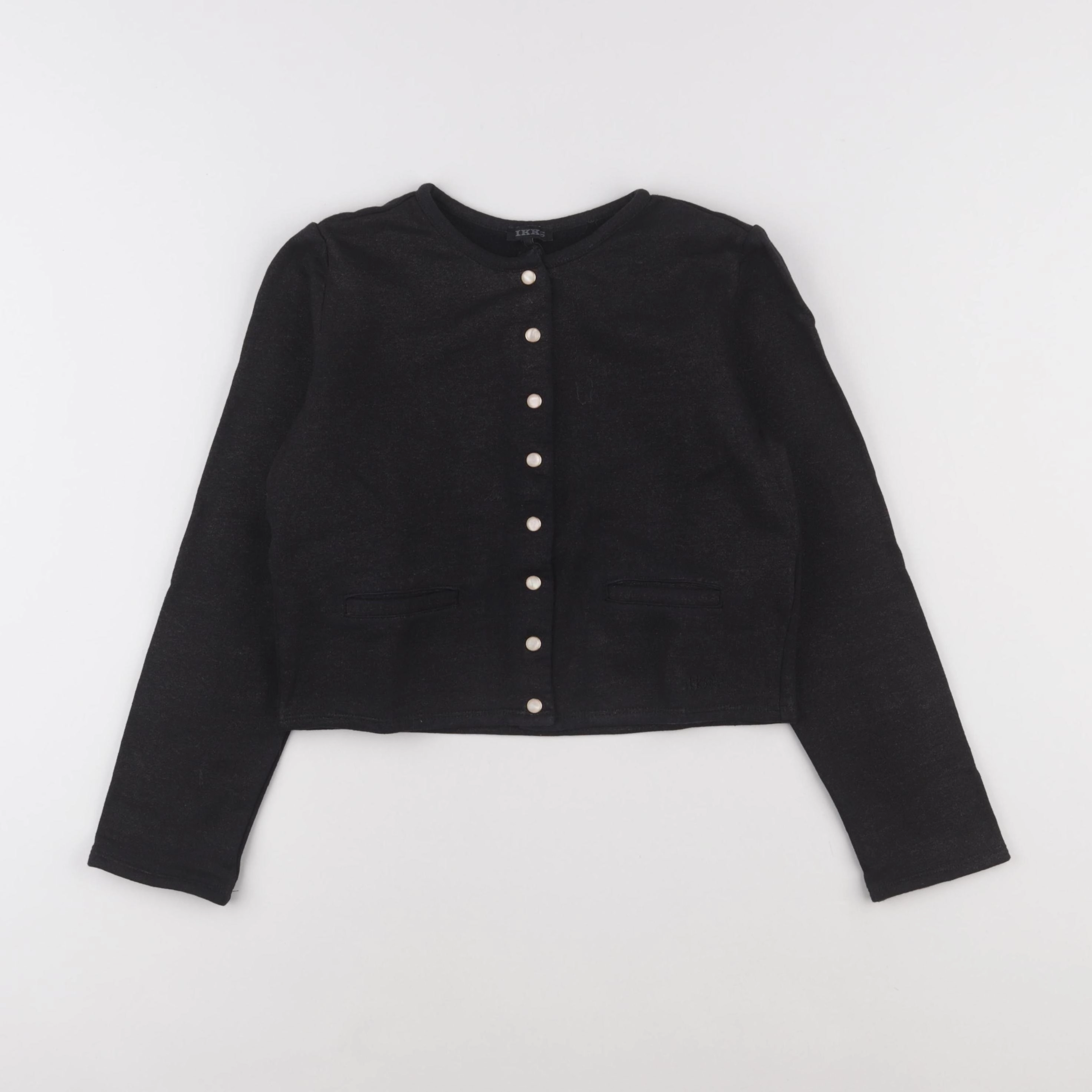 IKKS - gilet noir - 10 ans