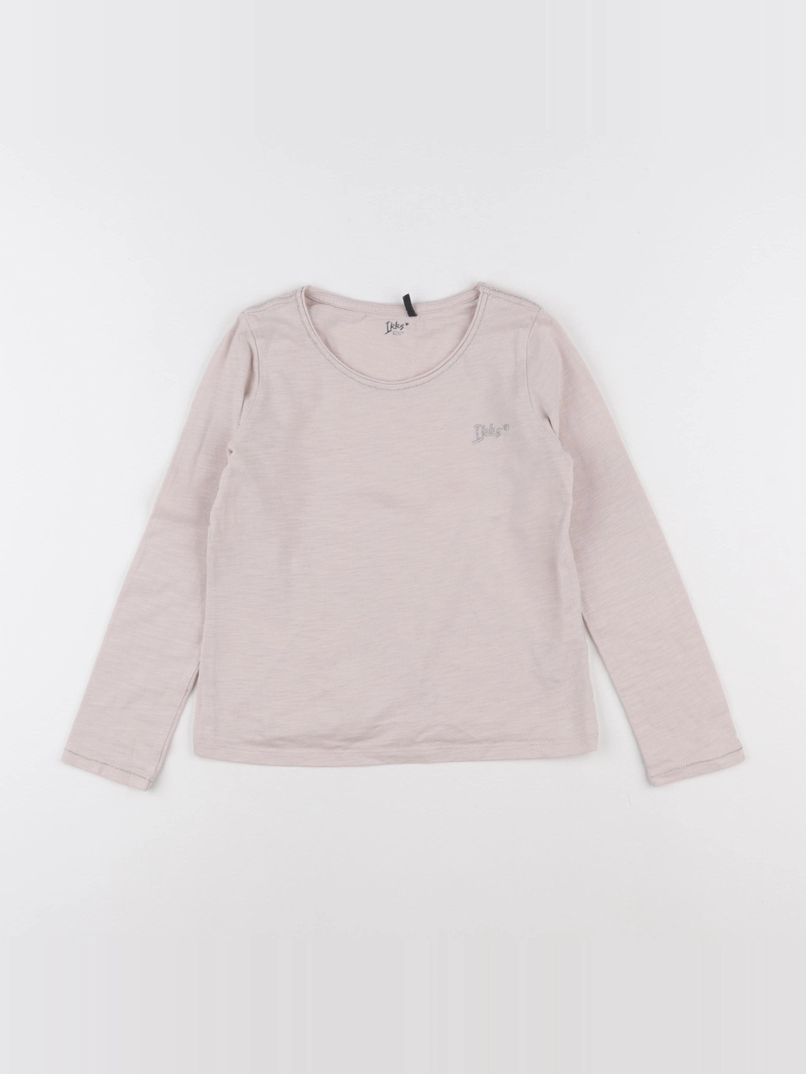 IKKS - tee-shirt rose - 8 ans