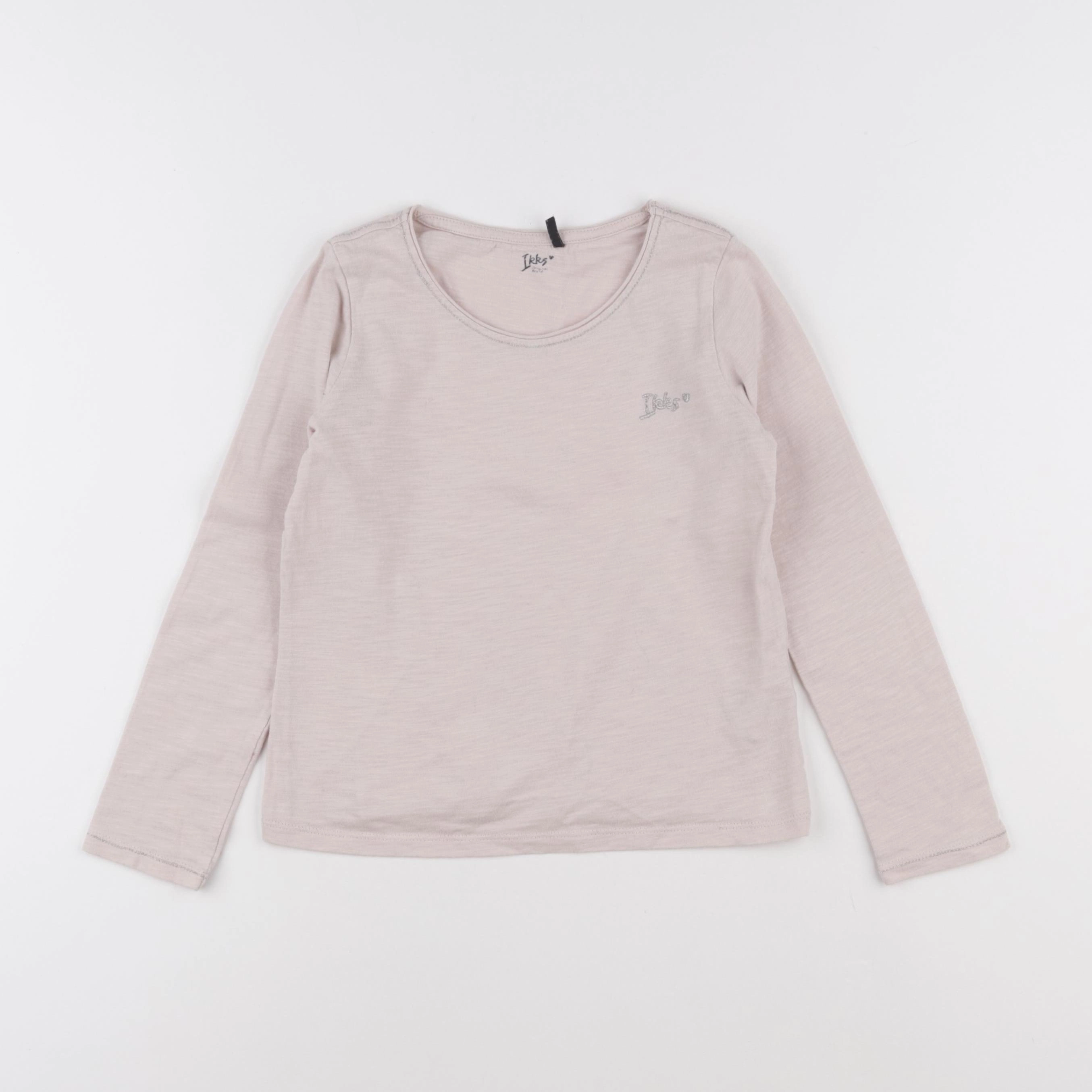 IKKS - tee-shirt rose - 8 ans