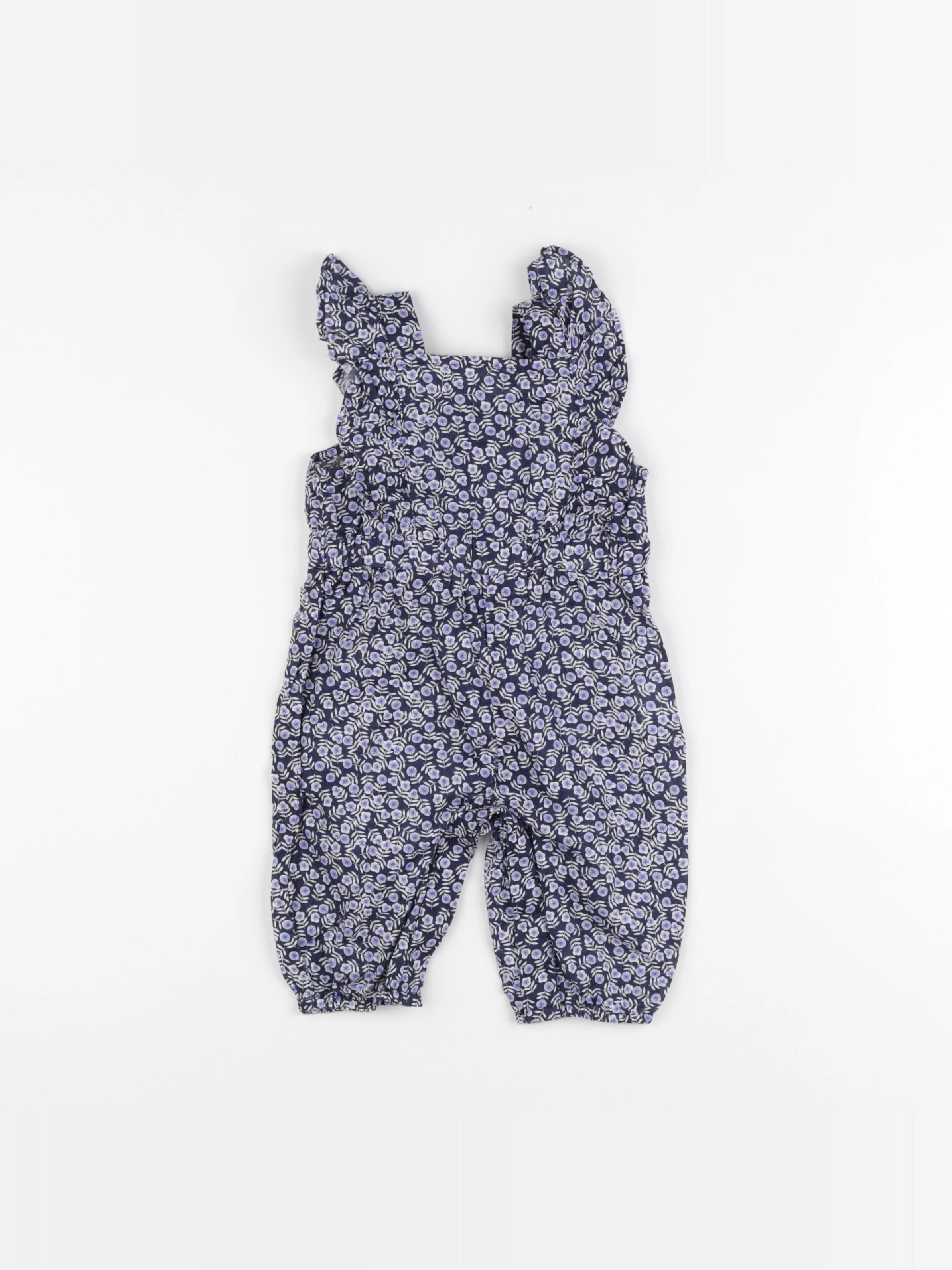 Boutchou - combinaison bleu - 6 mois