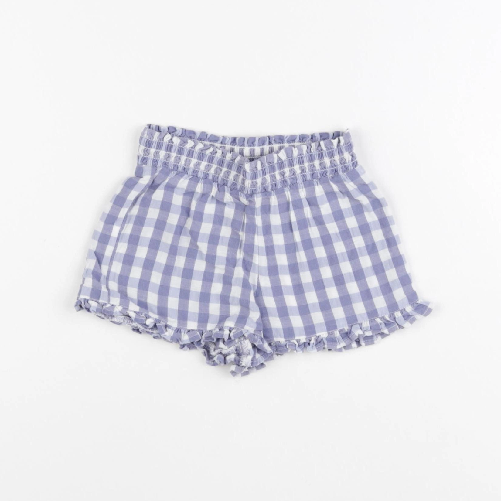 Mango - short blanc, bleu - 9/12 mois