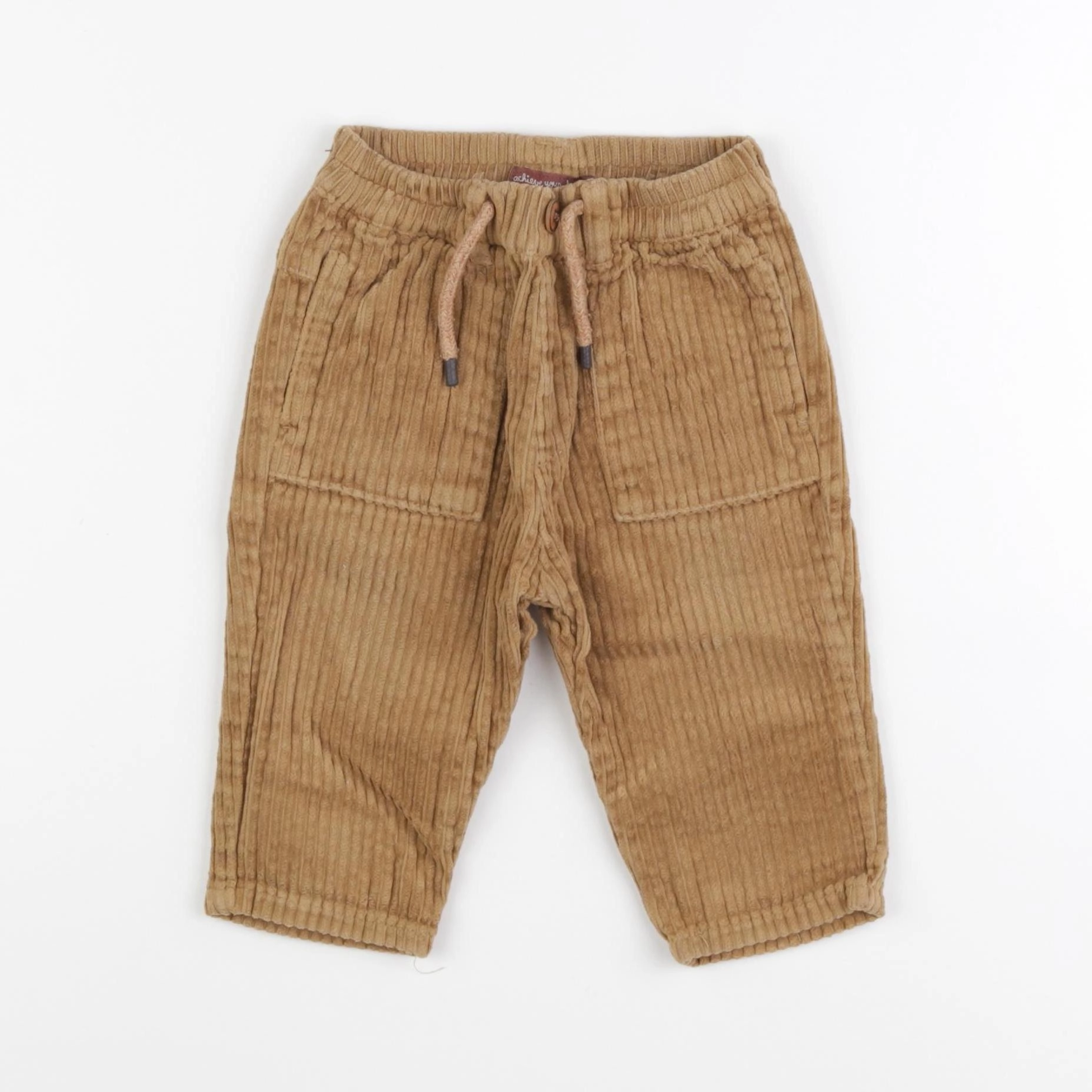 Zara - pantalon marron - 6/9 mois