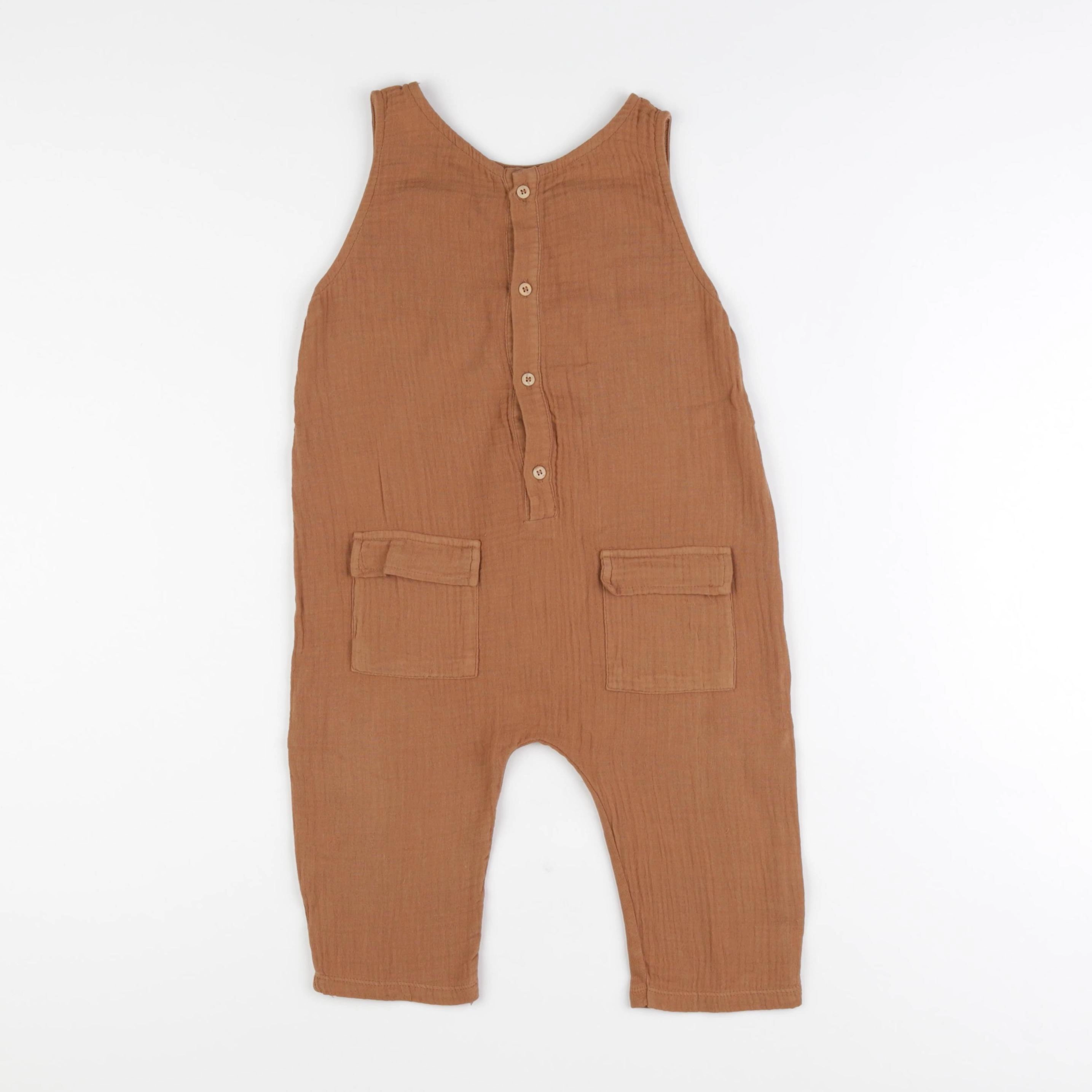 Zara - combinaison marron - 12/18 mois