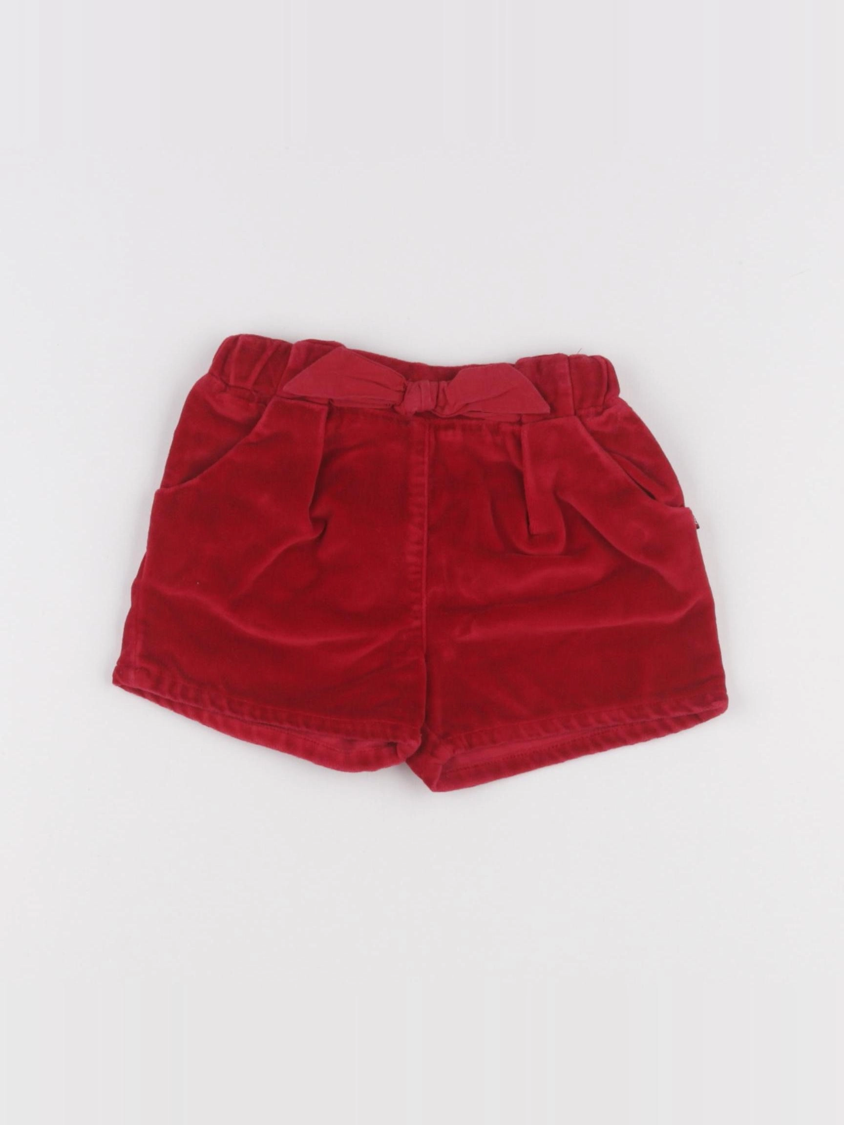 Obaïbi - short rouge - 24 mois