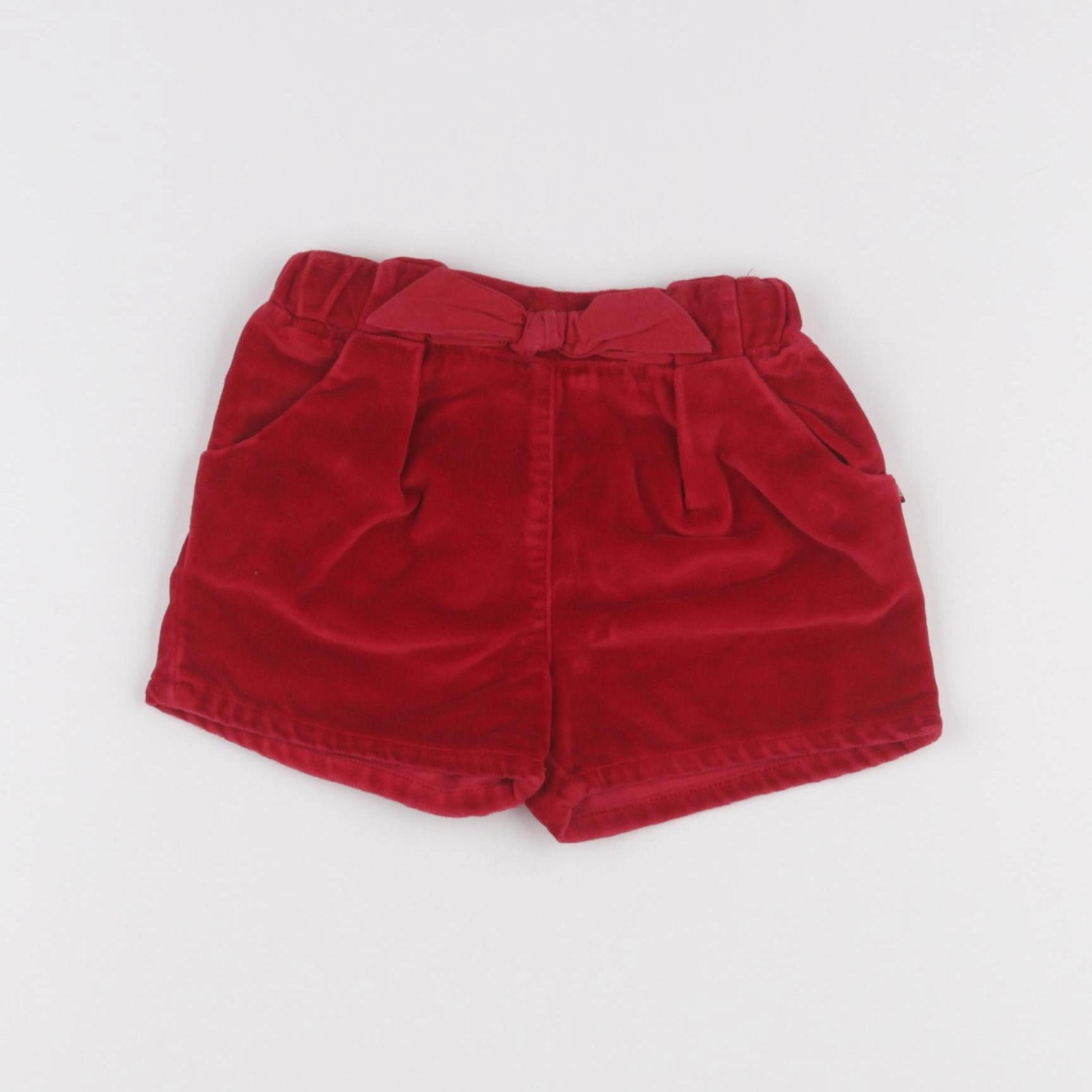 Obaïbi - short rouge - 24 mois