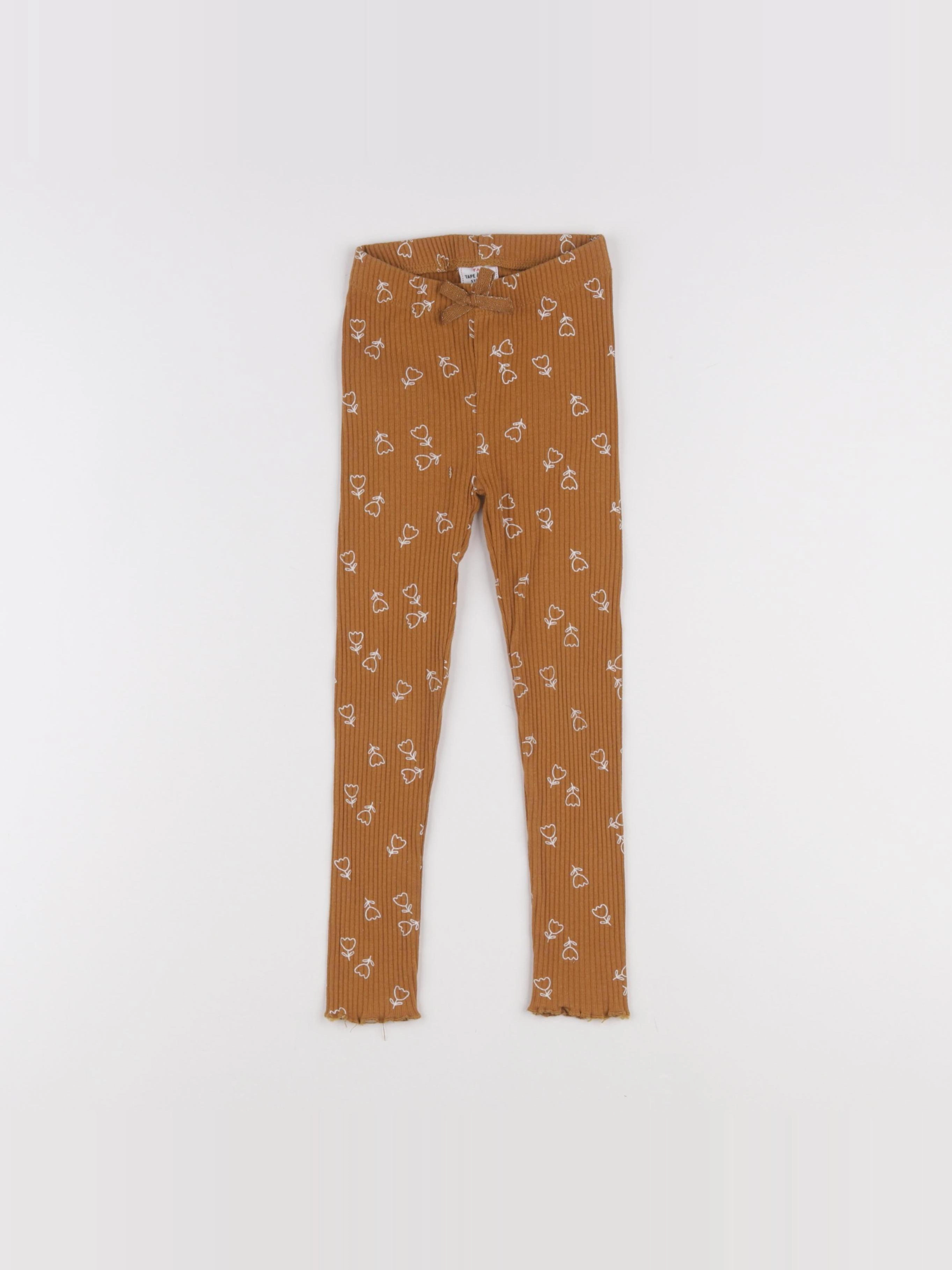 Tape à l'oeil - legging marron - 5 ans