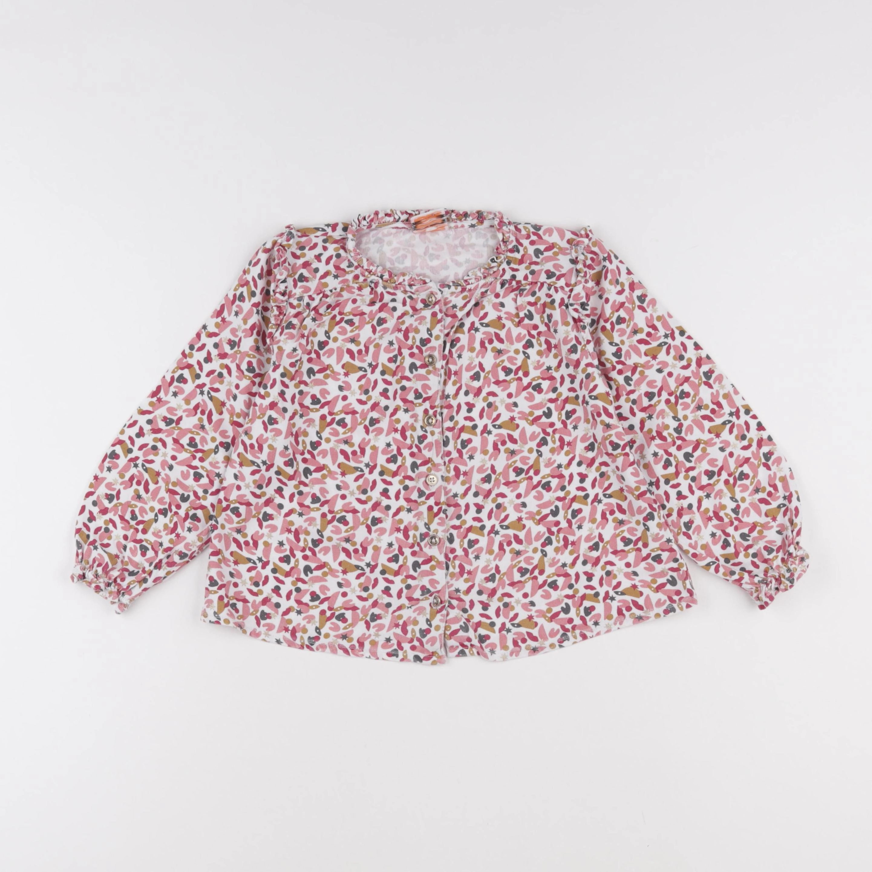 Tape à l'oeil - blouse multicolore - 3 ans