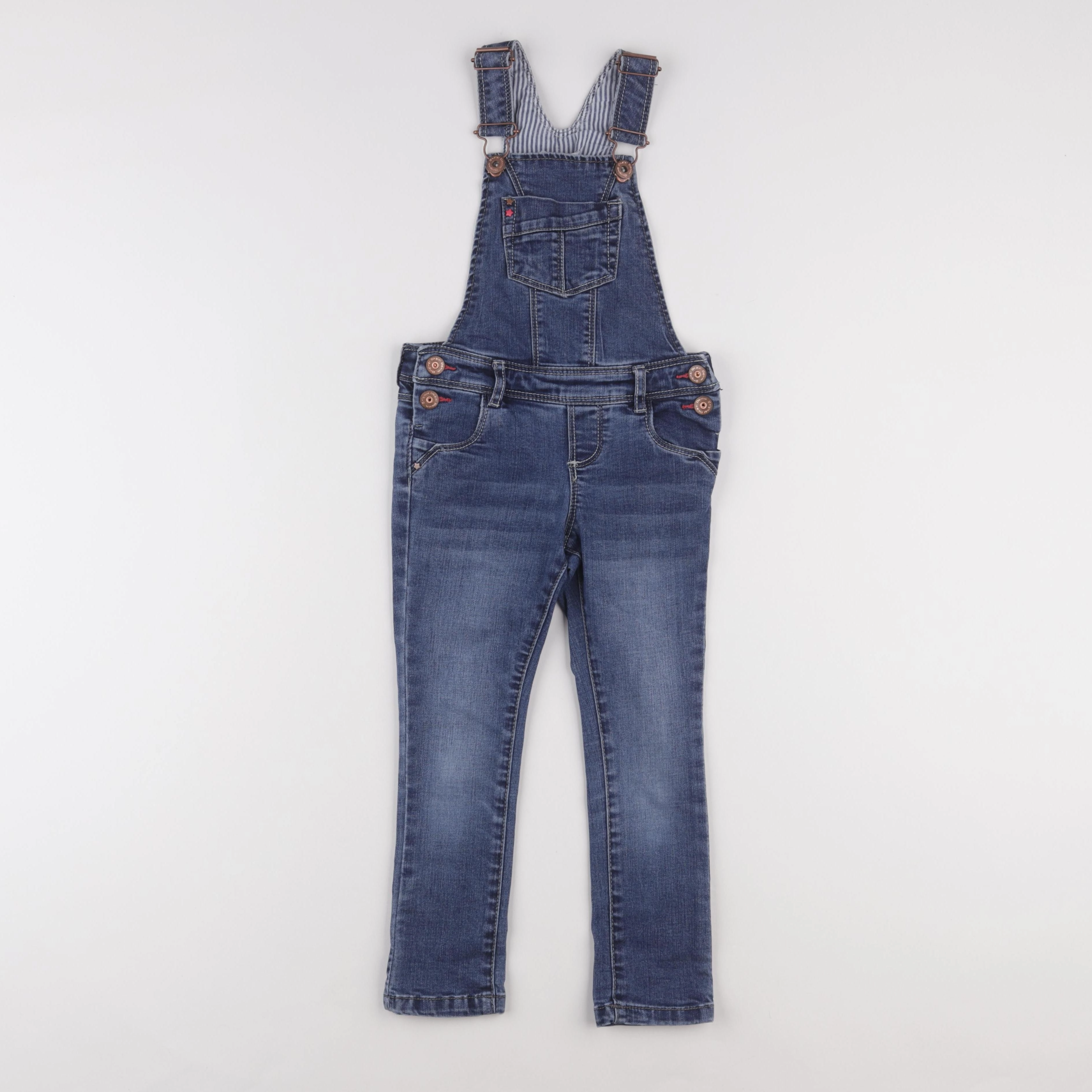 Okaidi - salopette bleu - 4 ans