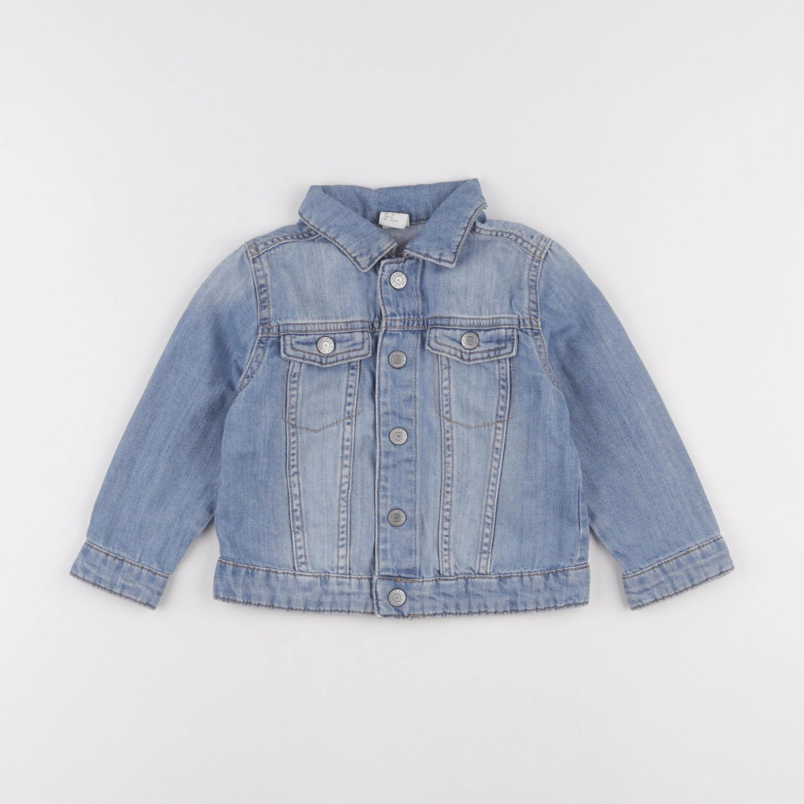 H&M - veste bleu - 18/24 mois