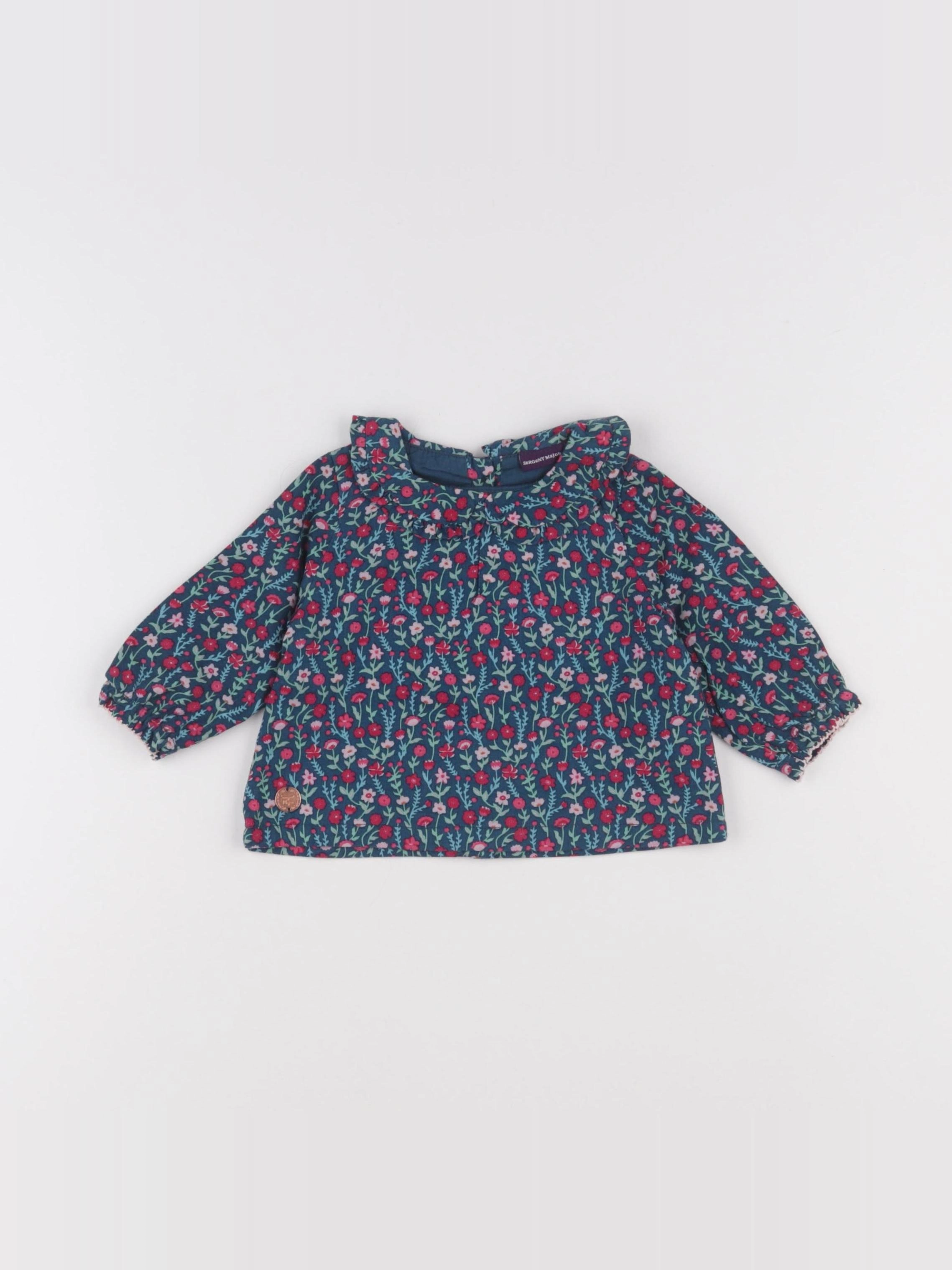Sergent Major - blouse multicolore - 3 mois