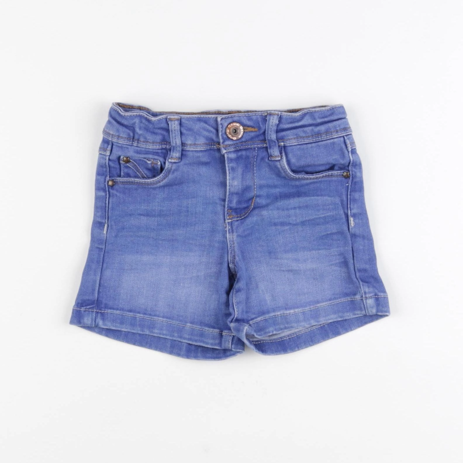 Okaidi - short bleu - 3 ans