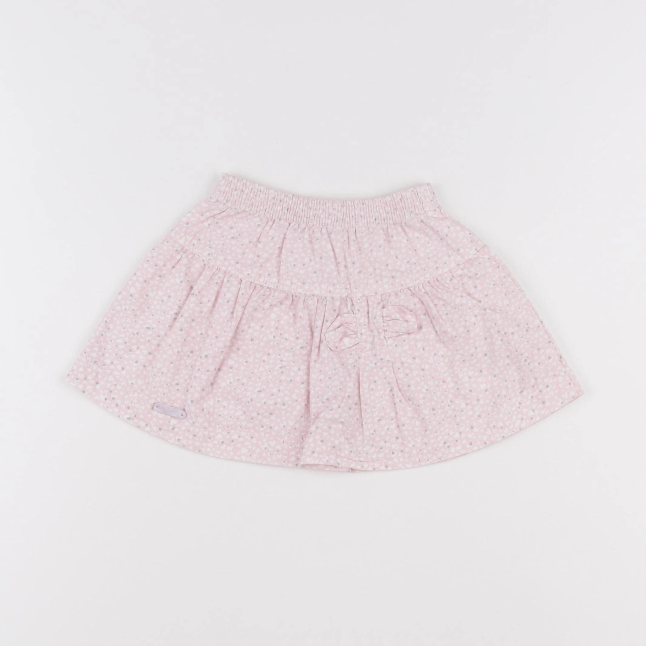 Gymp - jupe gris, rose - 12 mois